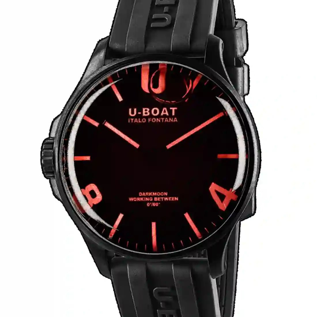 U-Boat Darkmoon Quarz Schwarz