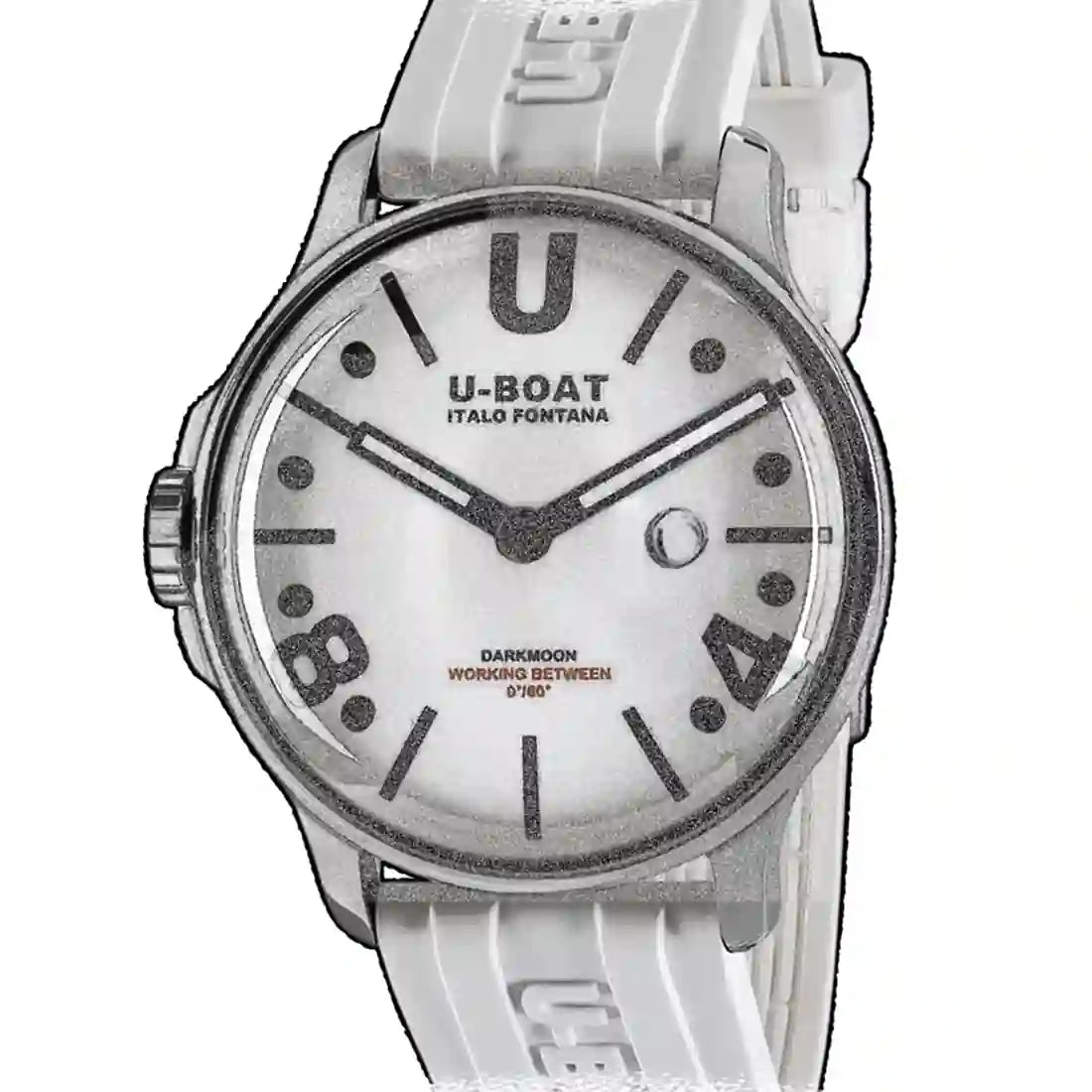 U-Boat Darkmoon Quarz Weiß