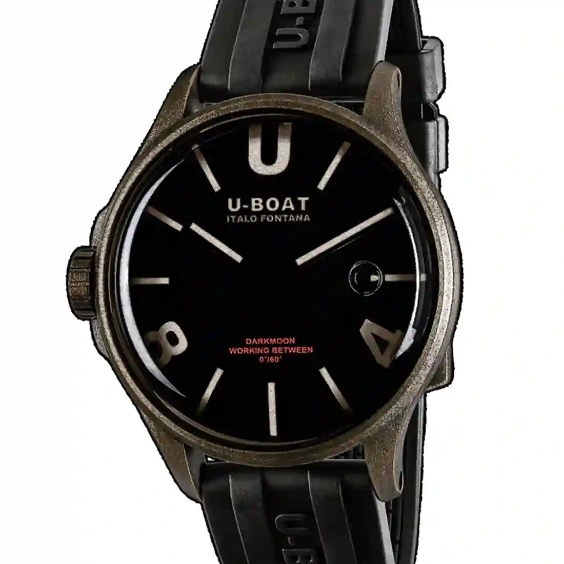 U-Boat Darkmoon Quartz Black 44 mm