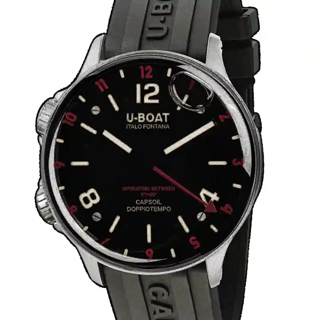 U-Boat Capsoil Quartz Black 45mm