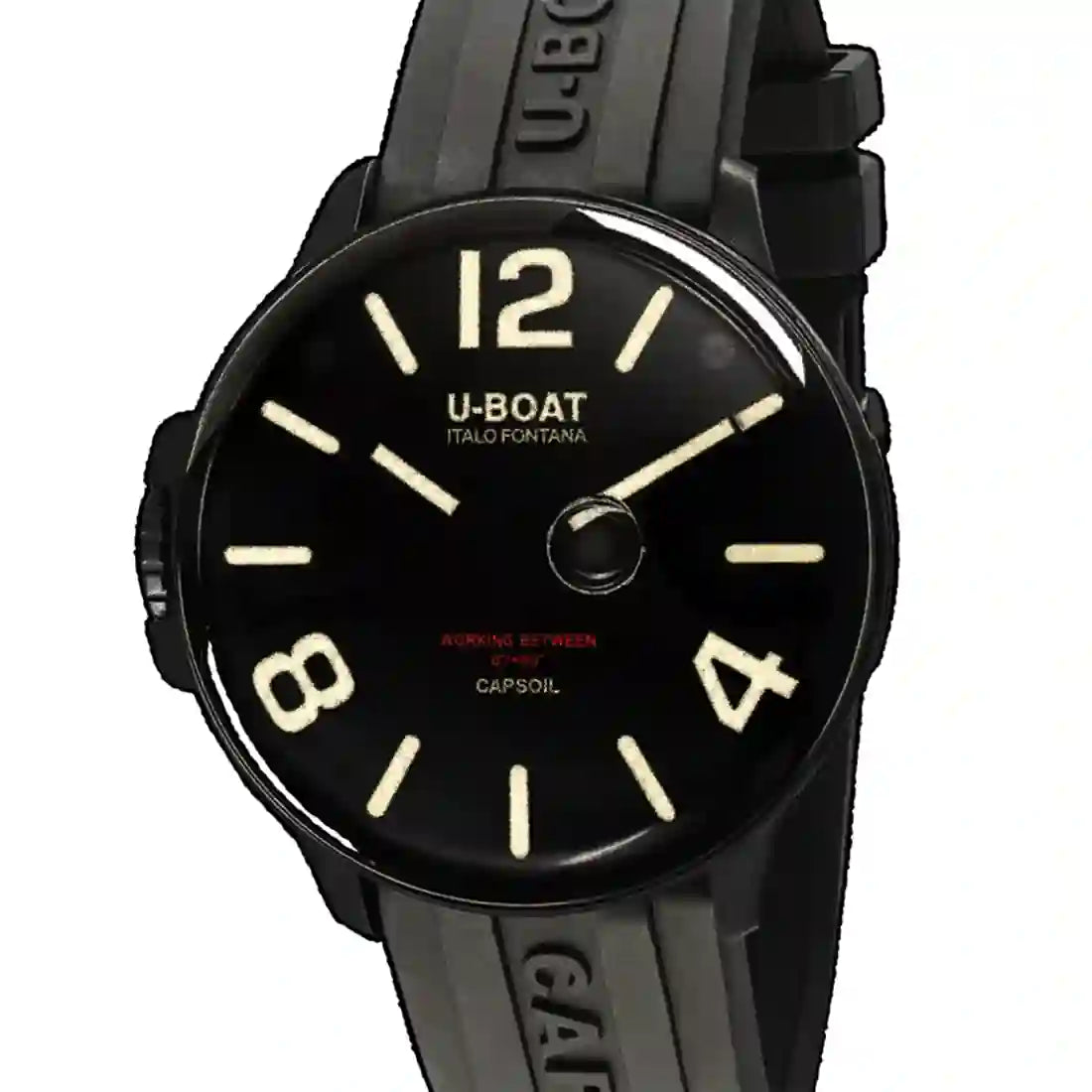 U-Boat Capsoil Quartz Black 45mm