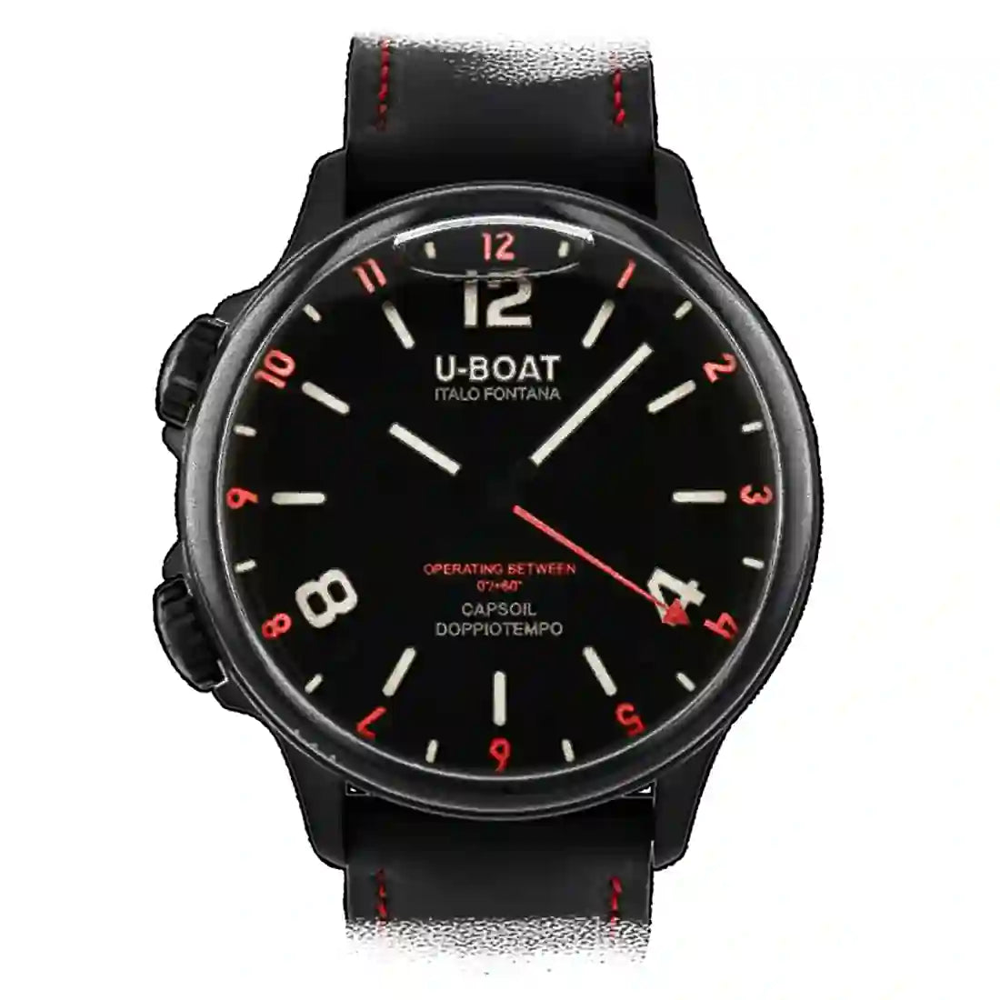 U-Boat Capsoil Quartz Black 55mm