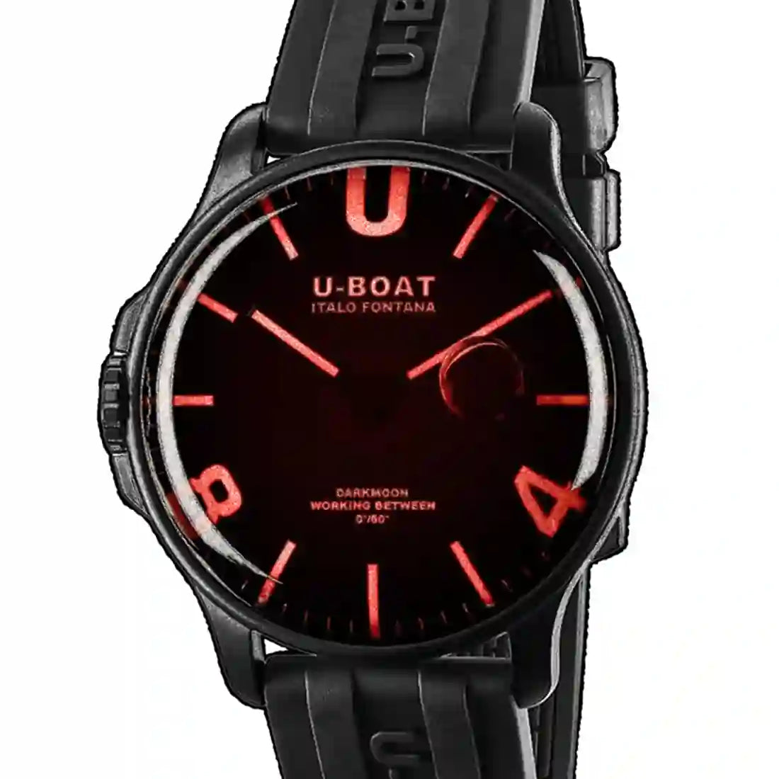 U-Boat Darkmoon Quarz Schwarz