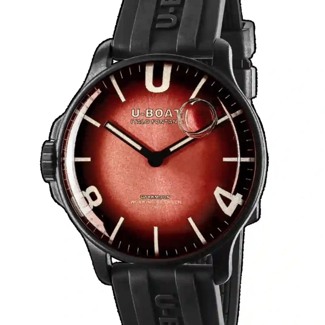 U-Boat Darkmoon Quarz Rot