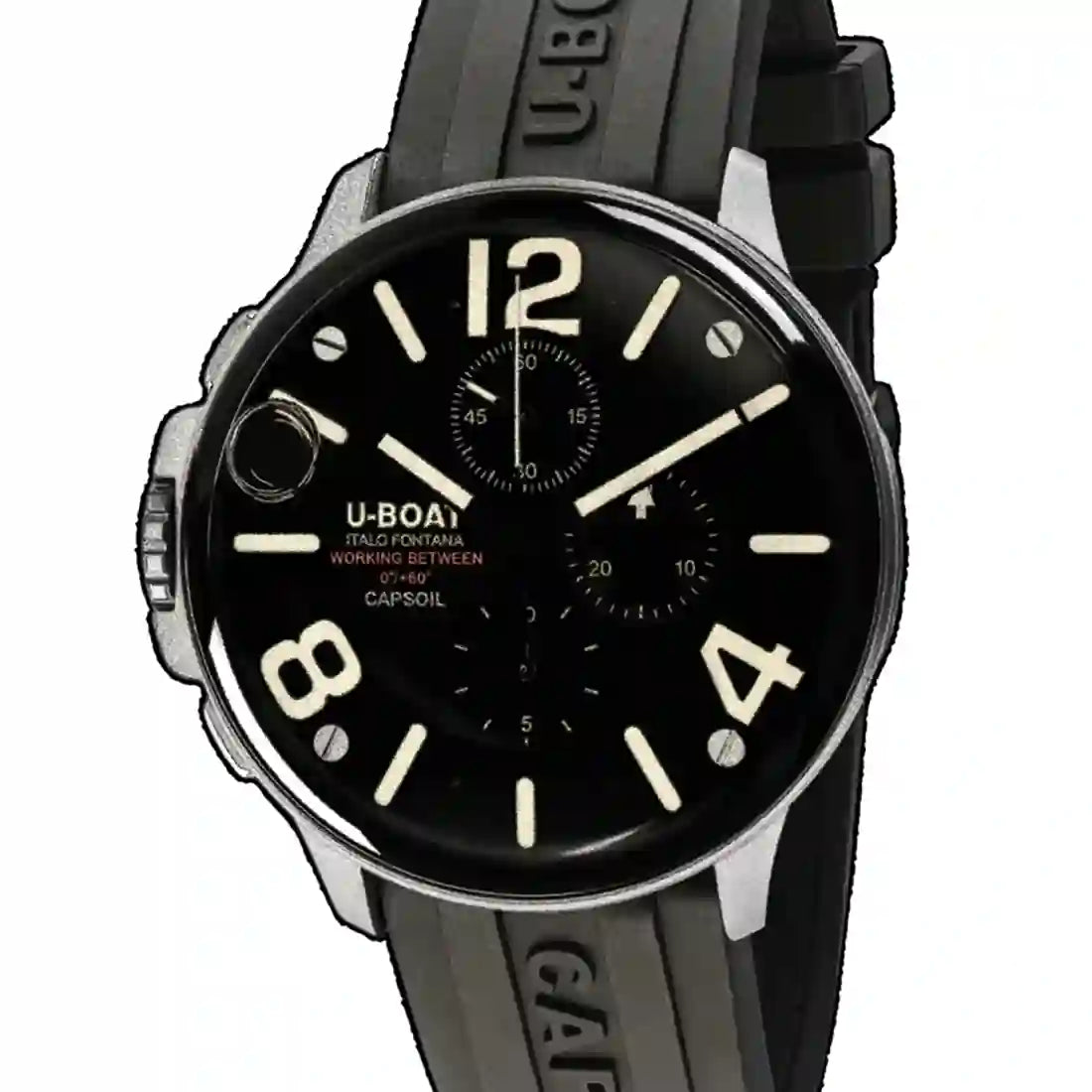 U-Boat Capsoil Quarz Schwarz