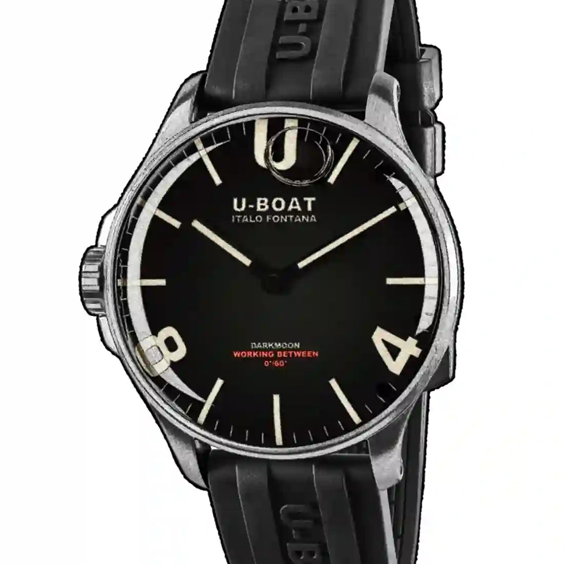 U-Boat Darkmoon Quarz Schwarz