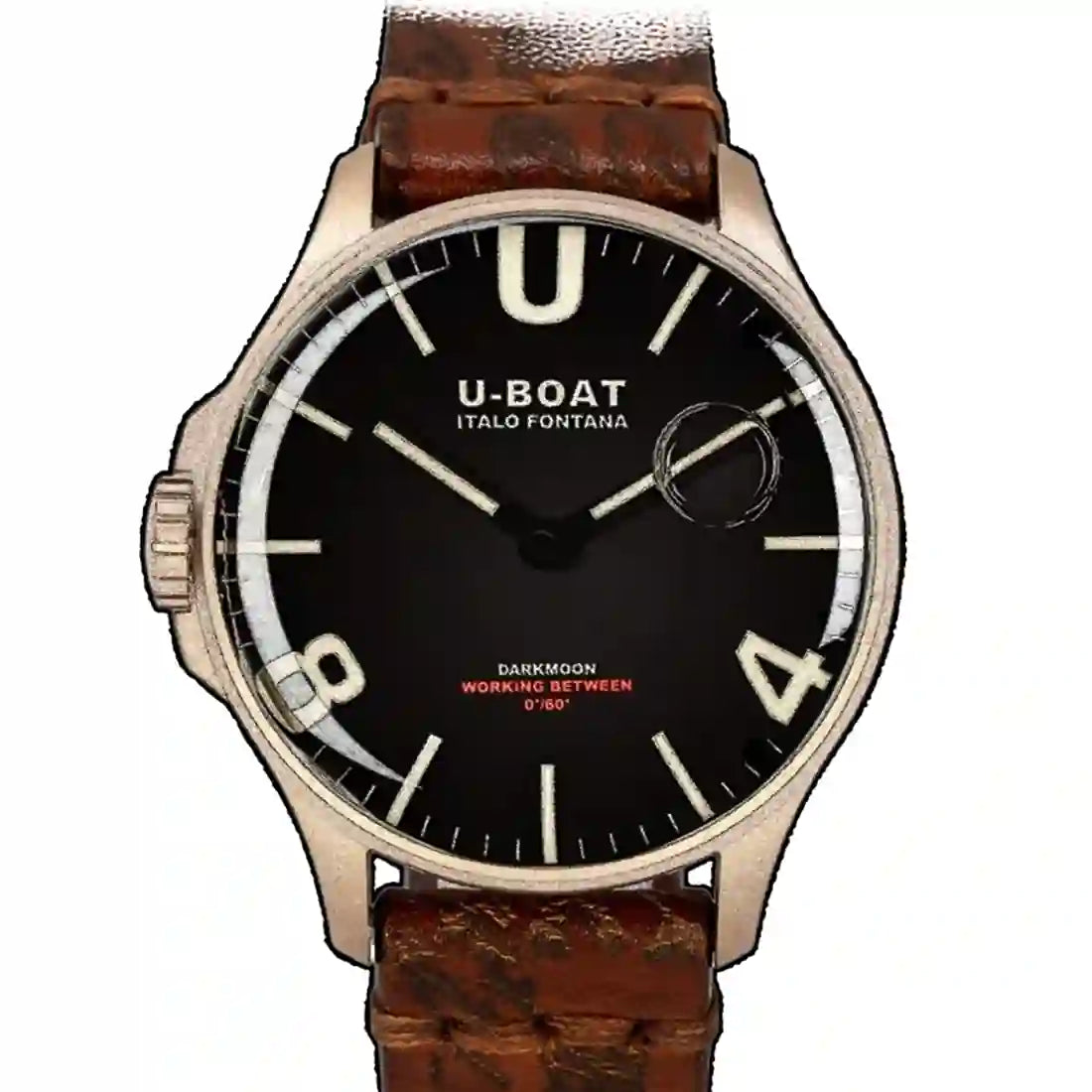 U-Boat Darkmoon Quarz Schwarz