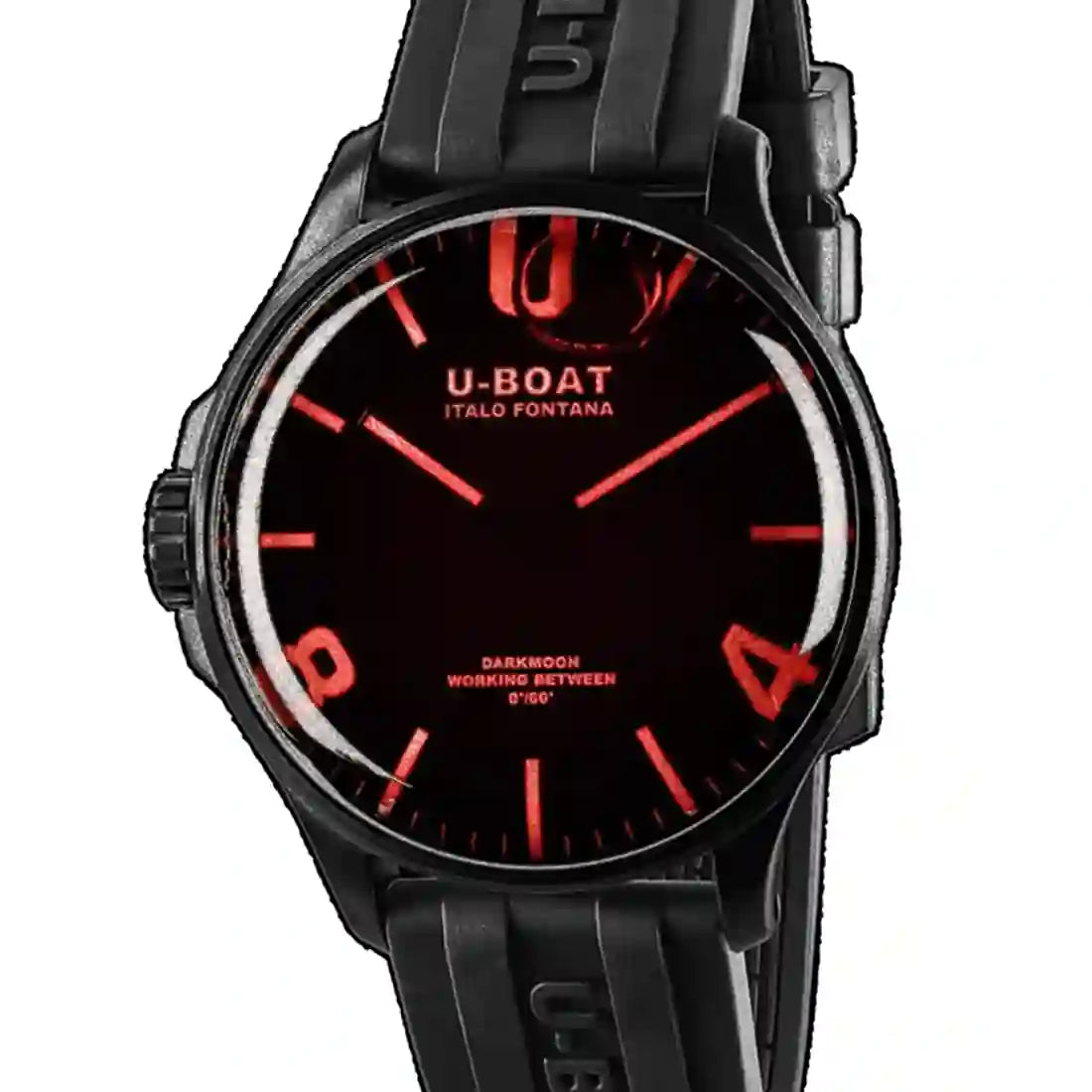 U-Boat Darkmoon Quarz Schwarz