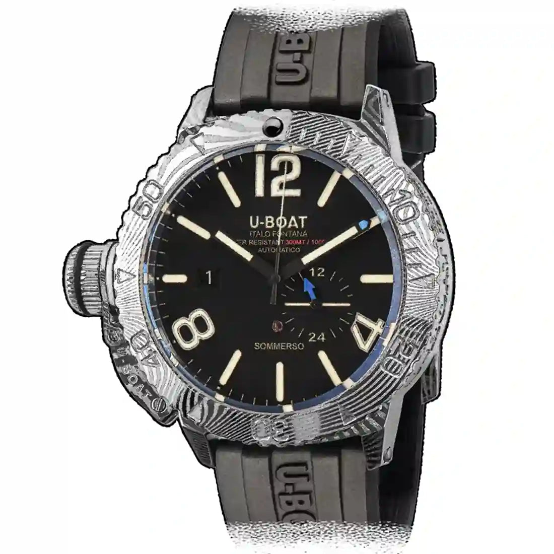 U-Boat Sommerso Automatic Zwart 46 mm