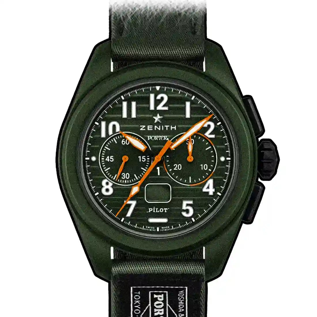 Zenith Pilot Automatic Green 42mm