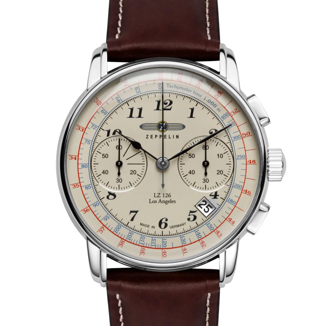 Zeppelin Los Angeles 7614 Quartz Beige 42mm