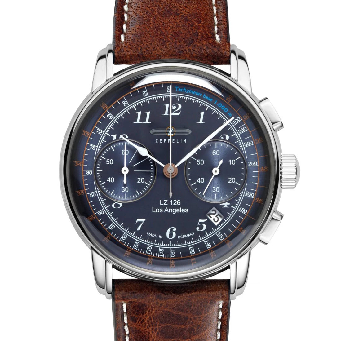 Zeppelin LZ 126 Los Angeles 7614 Quartz Blue 42mm