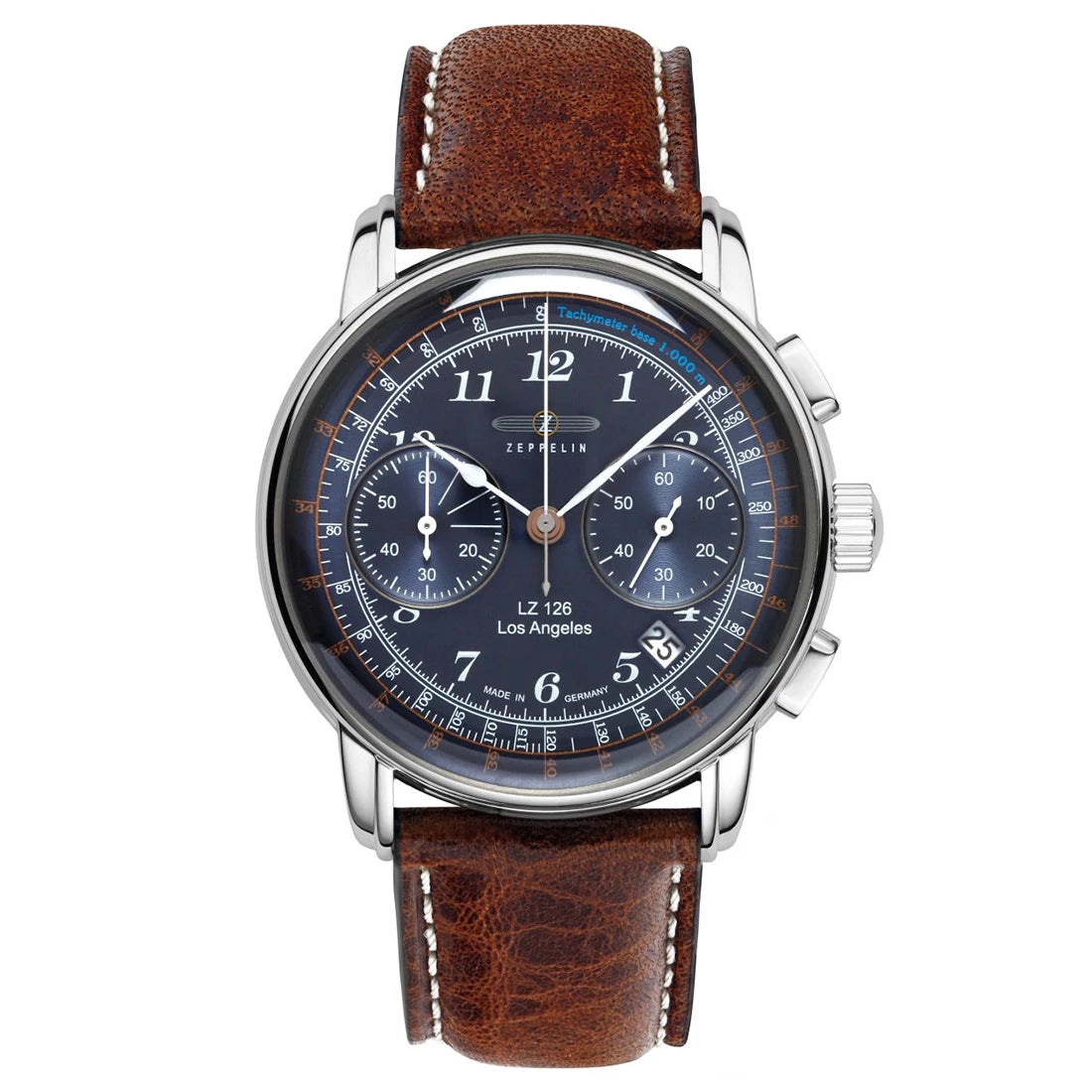 Zeppelin LZ 126 Los Angeles 7614 Quartz Blue 42mm