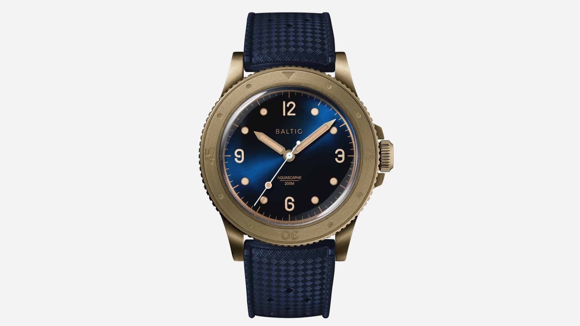 Baltic Aquascaphe Bronze Blue Gilt