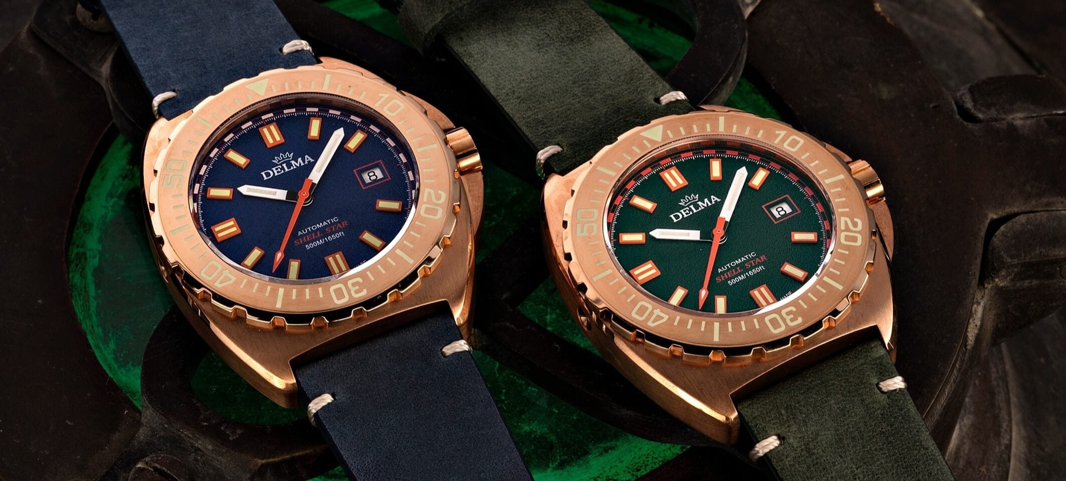 Bronze's Back: Delmas new Shell Star Bronze Diver L.E.