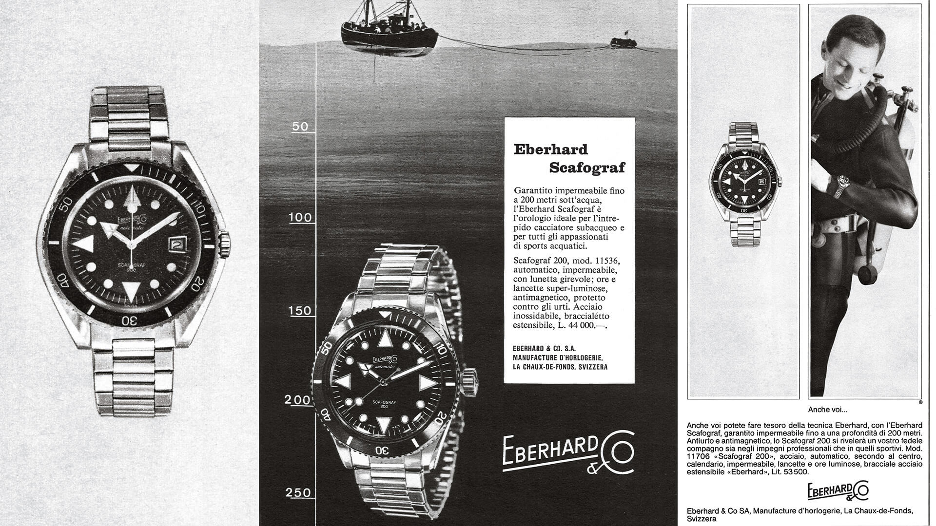 Eberhard & Co. Celebrate 135 Years of Uninterrupted History with the Scafograf 200 LE