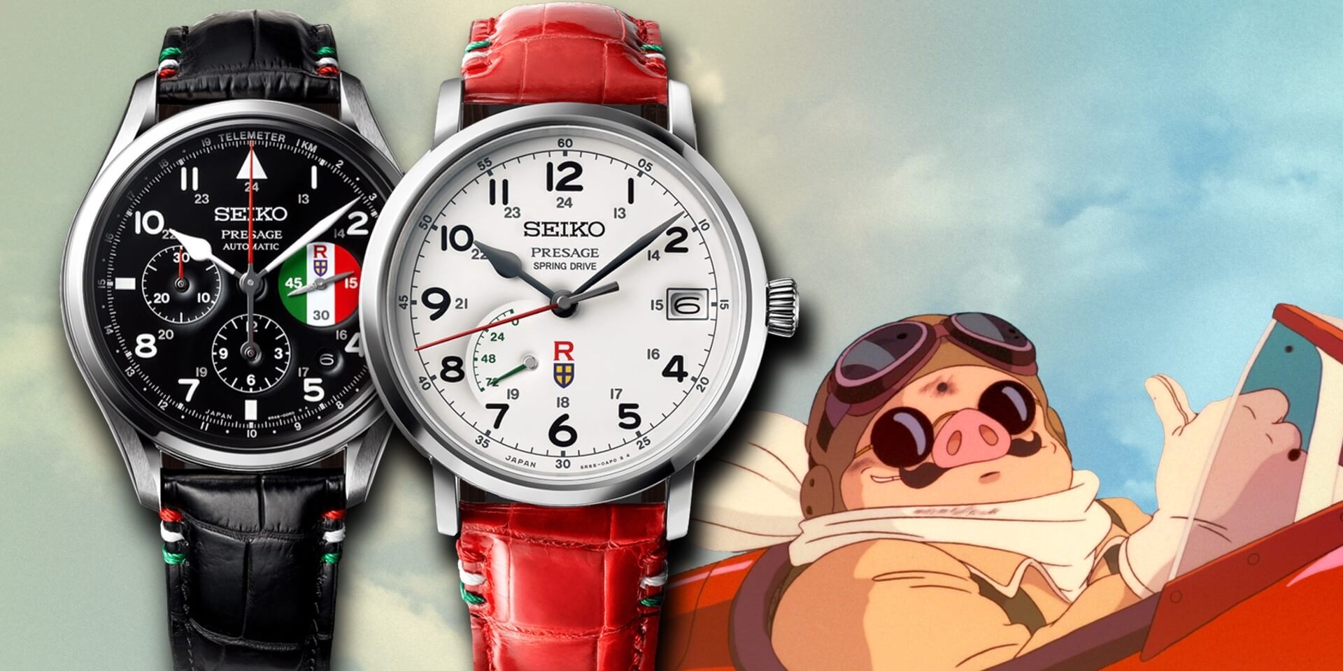 When Pigs Still Dominated the Air - Seiko Presage Porco Rosso LE