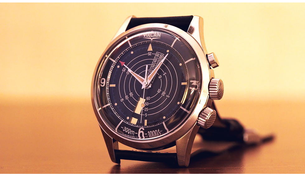 Vulcain Nautical Cricket (Video)