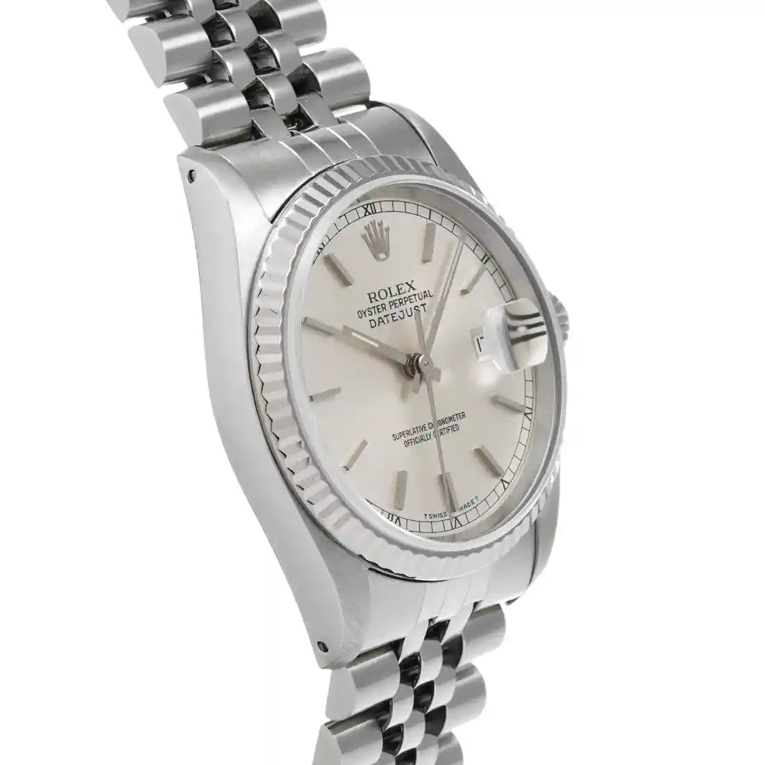 Rolex Datejust Automatik Silber