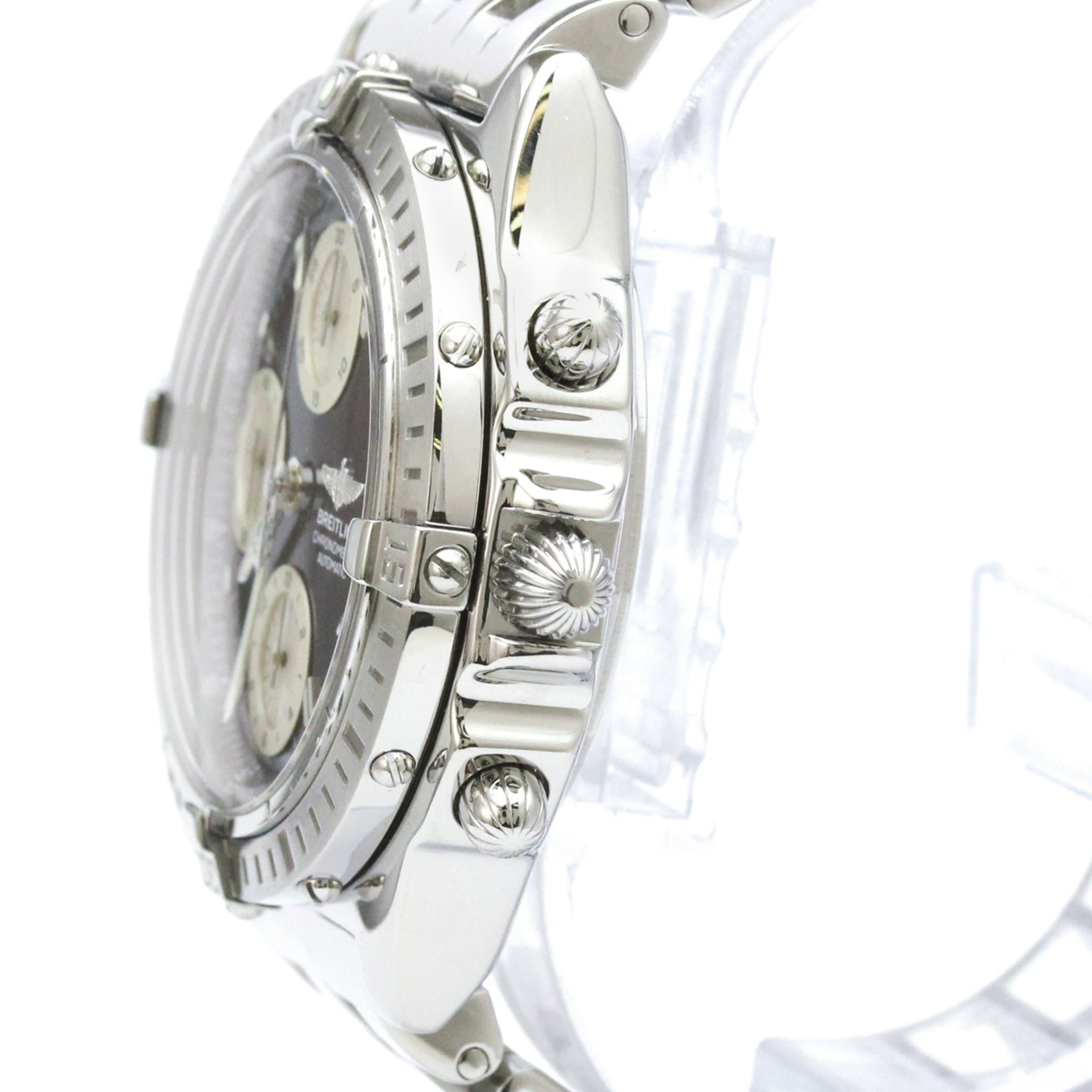 Breitling Chronomat A13352 Black Dial 40mm Watch