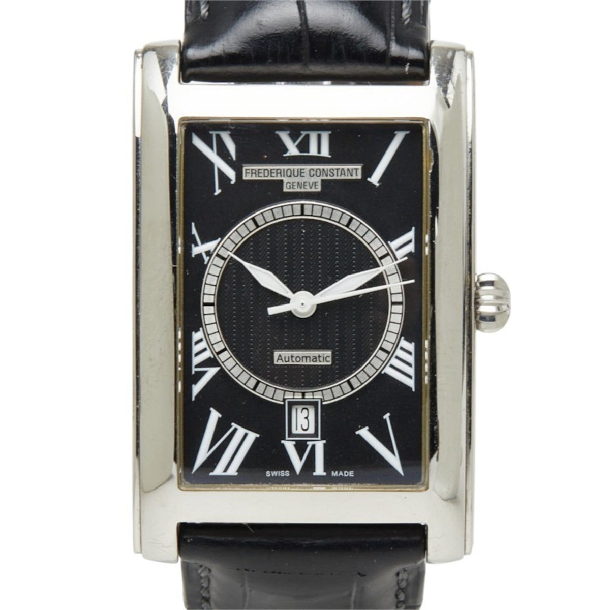 Montre Frédérique Constant Classic Carré FC-303BS4C26/FC-303/310/315X4C4/5/6 Noir, cadran de 31 mm
