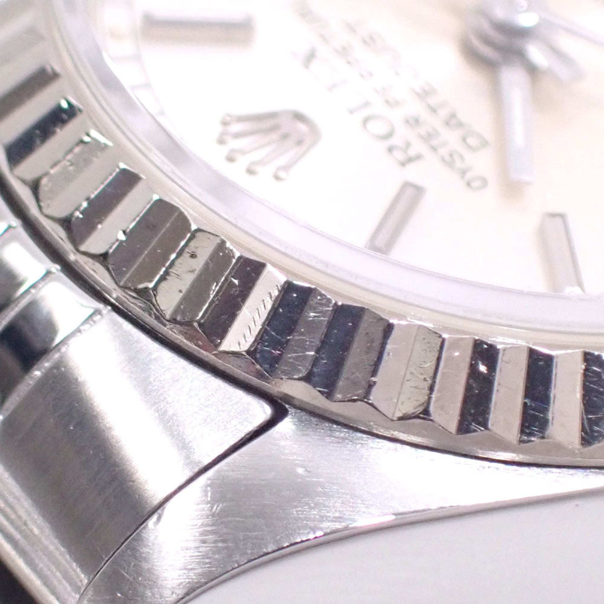 Rolex Datejust Ladies' 69174 Automatic R-serial number circa 1988 Stainless Steel & White Gold Automatic Silver Dial C2249641