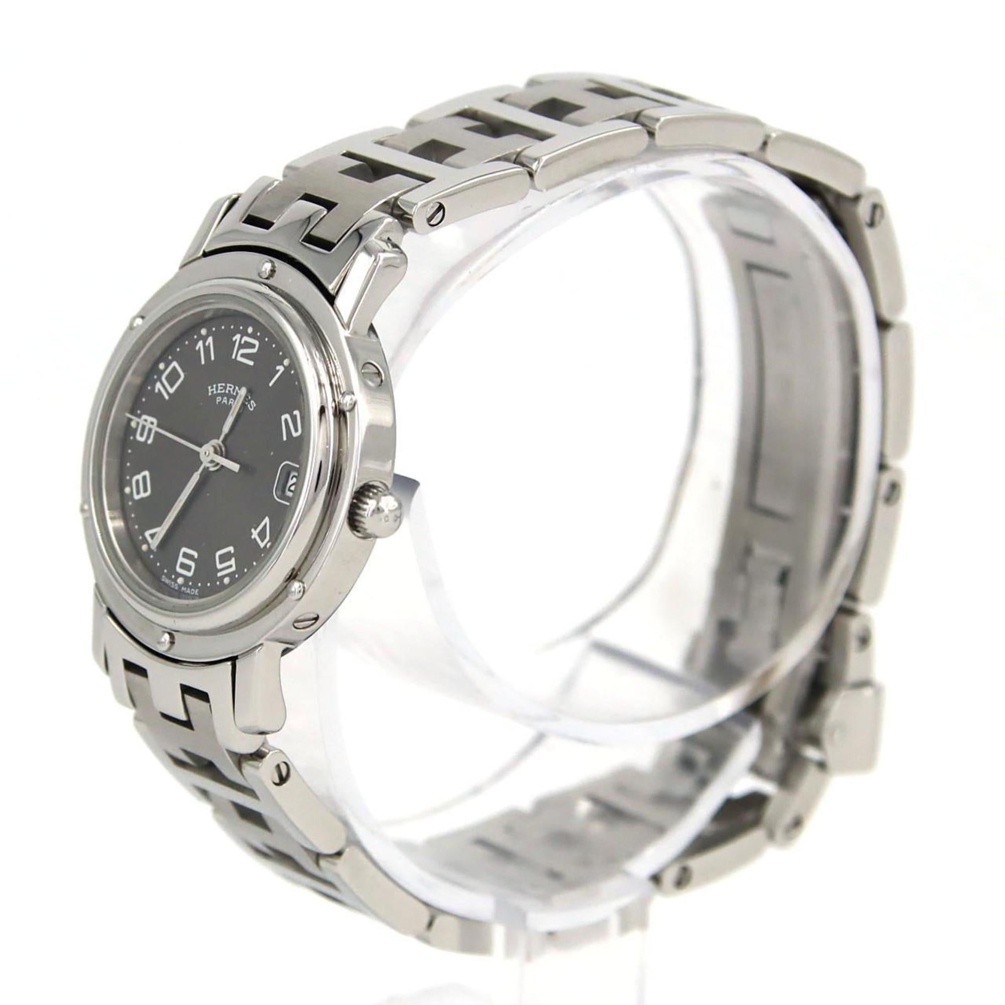 Hermes Clipper CL4.210 SS Quartz Watch