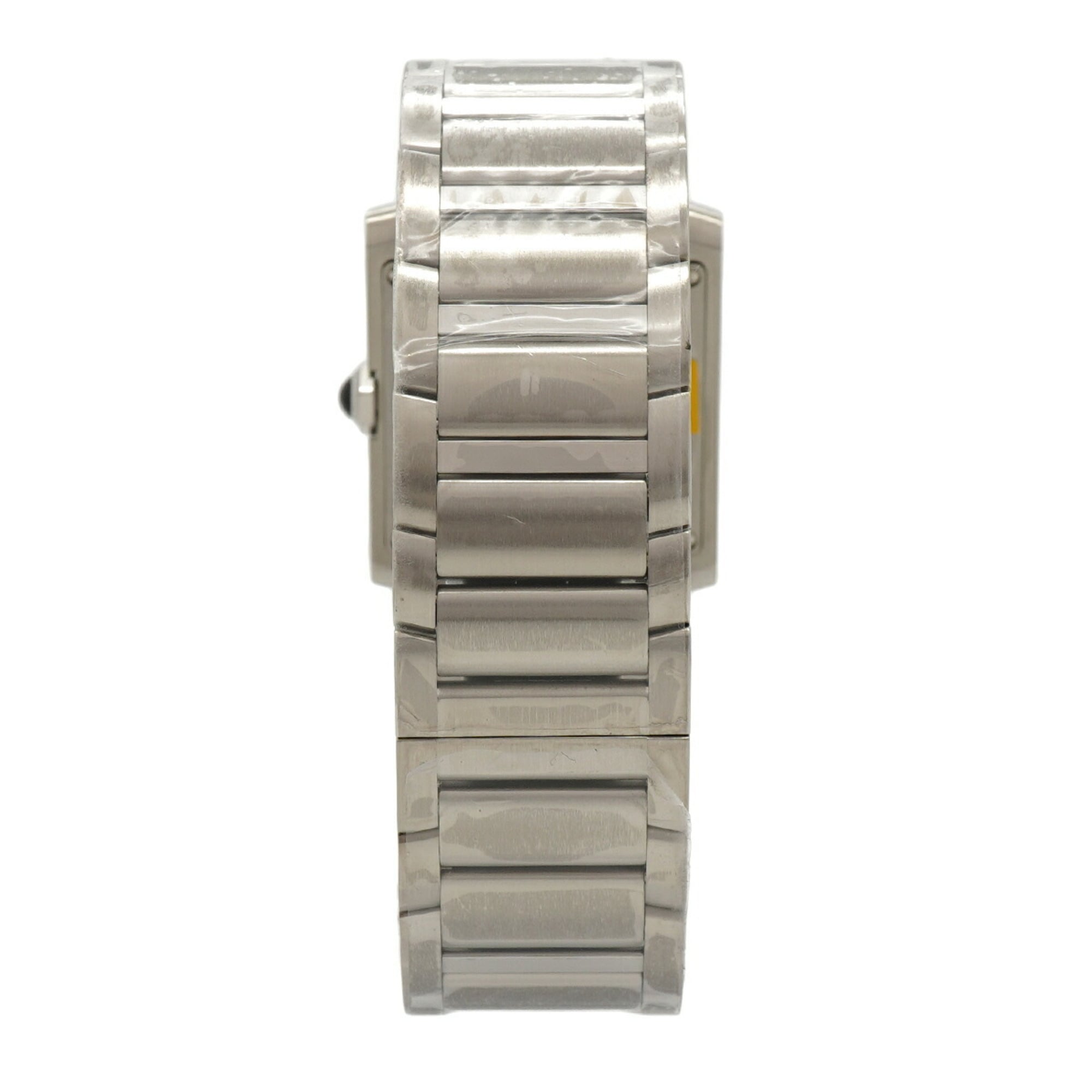 Cartier Tank WSTA0074 Silver Dial Stainless steel 27mm Watch