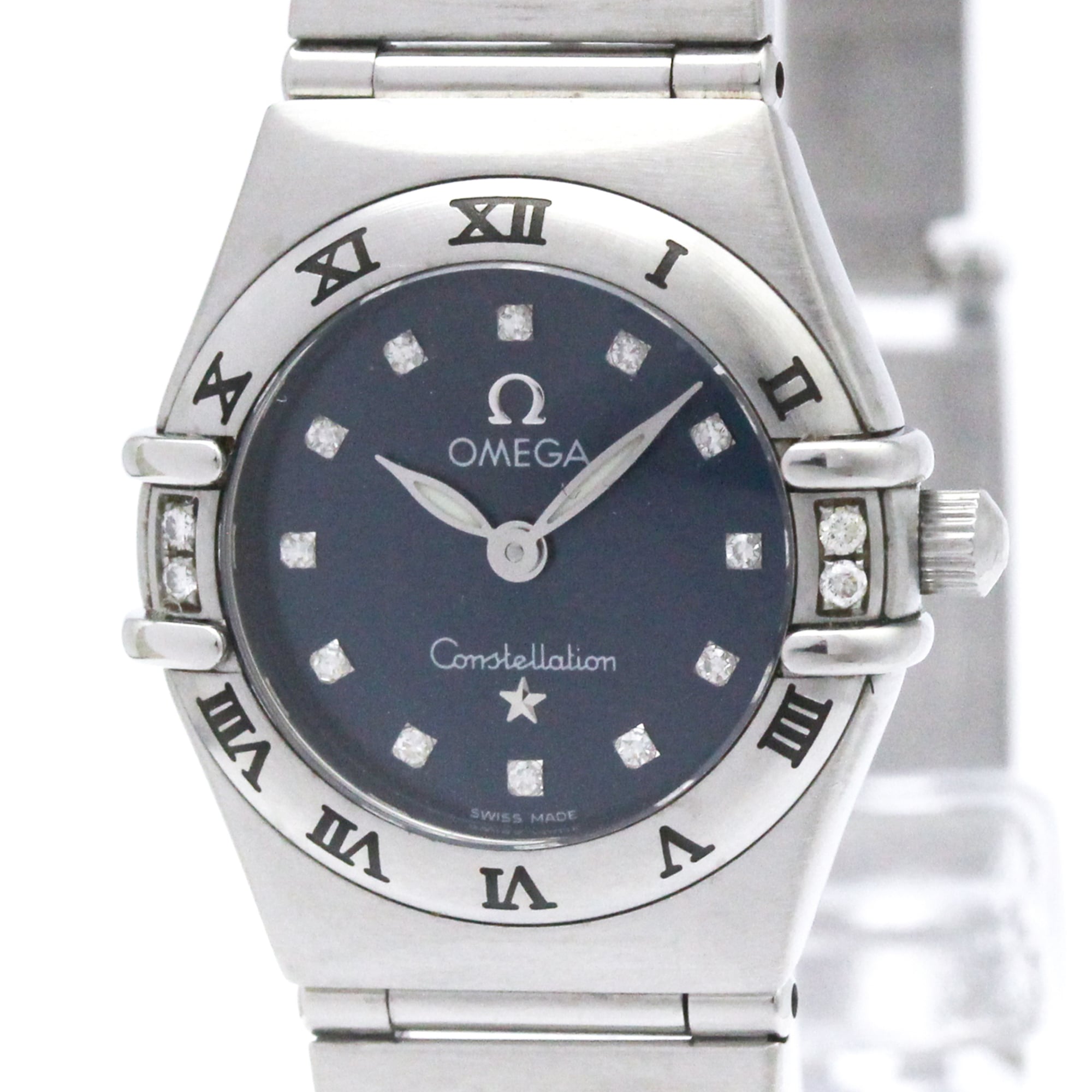 Omega Constellation 1567.89 Blue Dial 22mm Watch