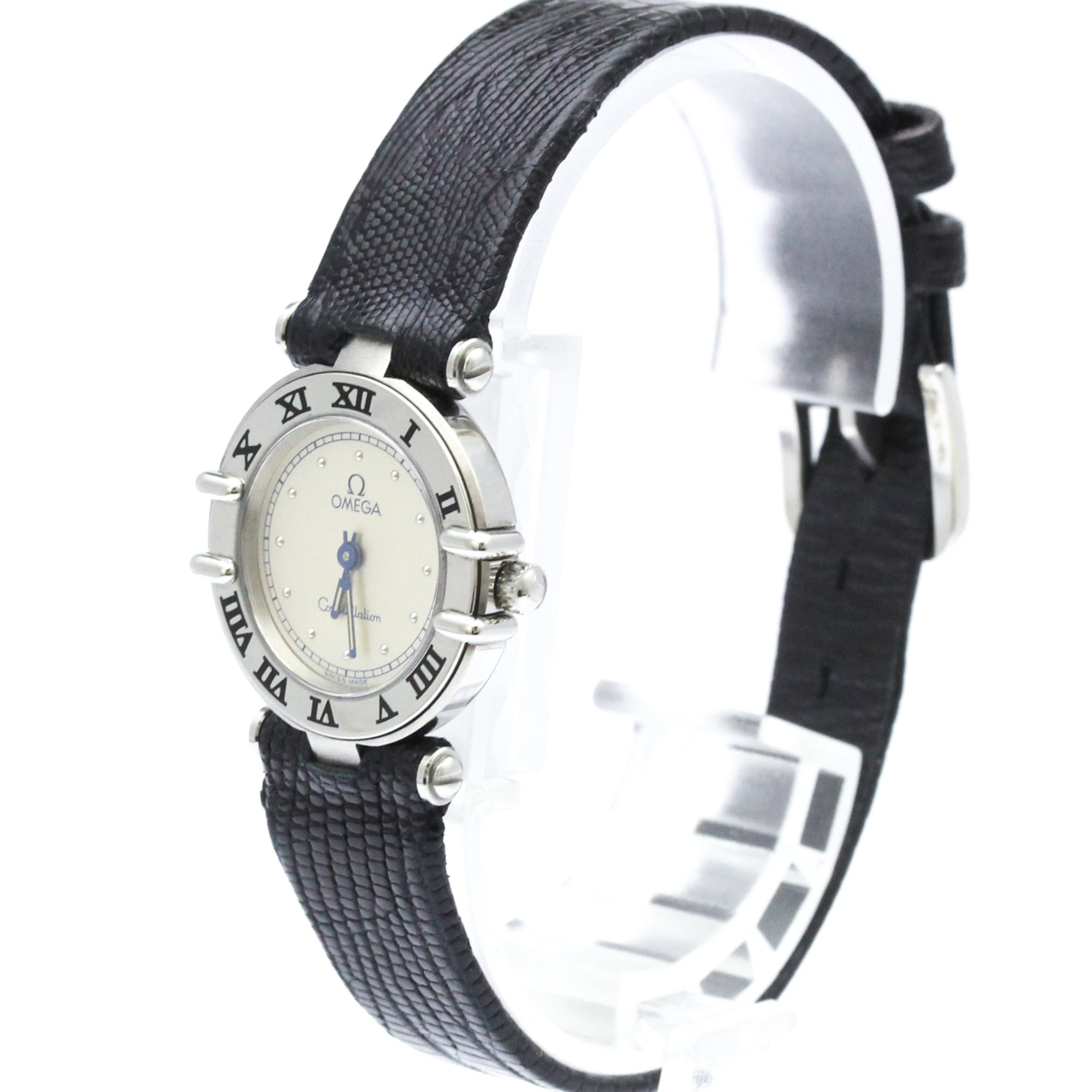 OMEGA Constellation Steel Quartz Ladies Watch 595.1080 Polished