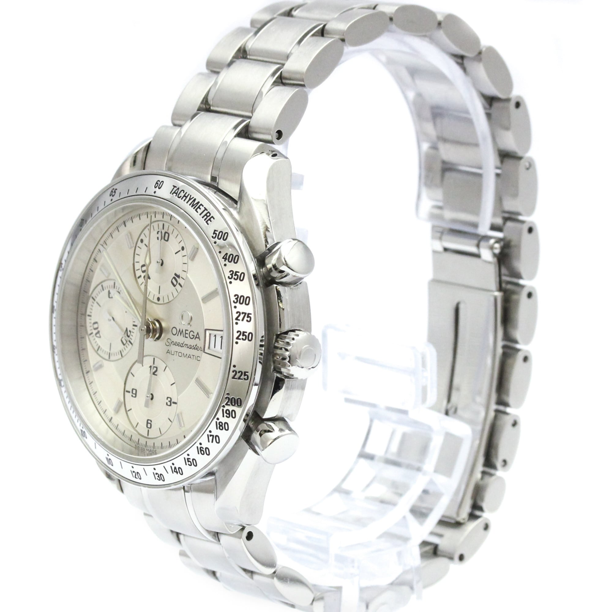 Omega Speedmaster 3513.3 Silver Dial 39mm Watch