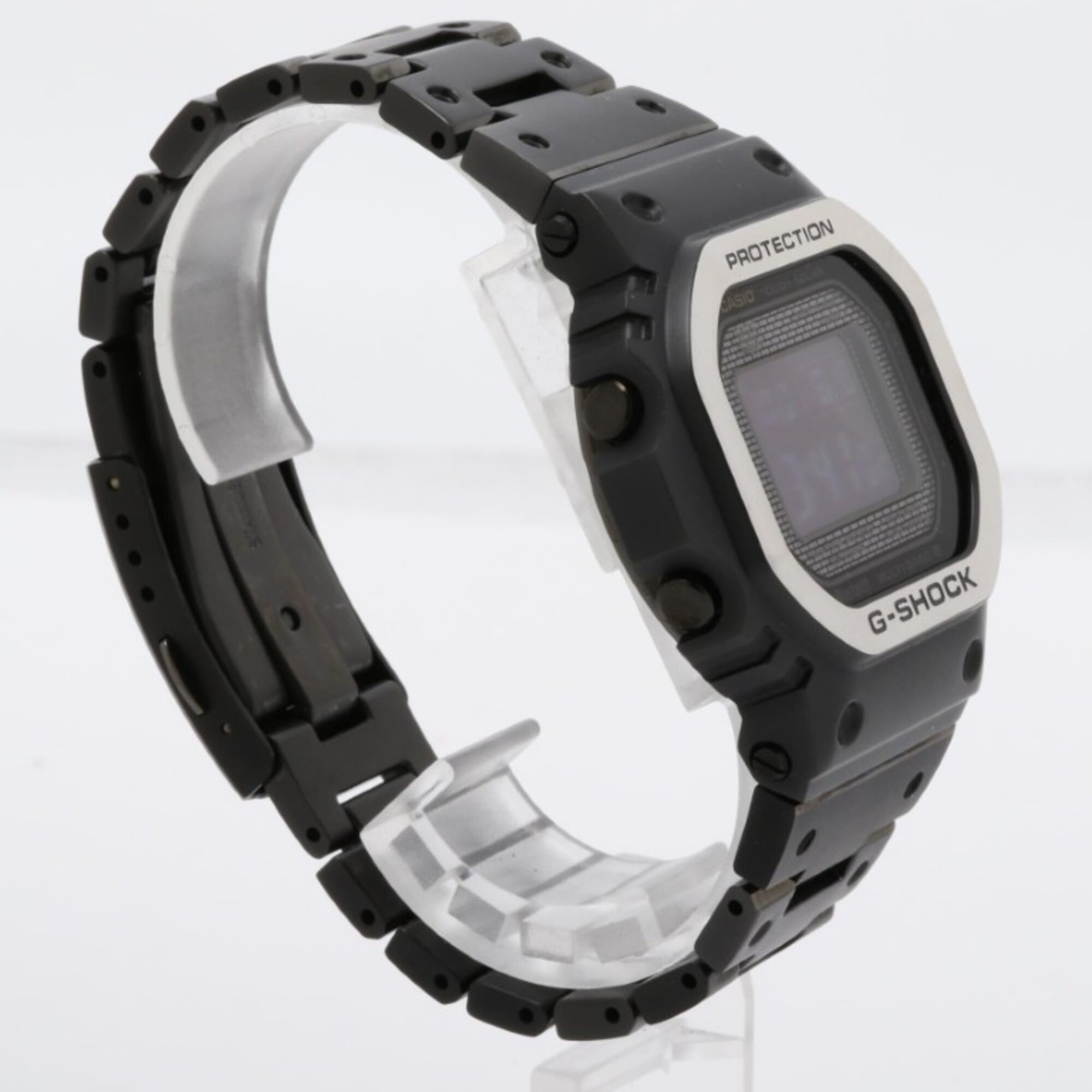 CASIO G-SHOCK FULL METAL 5000 SERIES GMW-B5000MB-1JF Black Stainless Steel Men's Watch