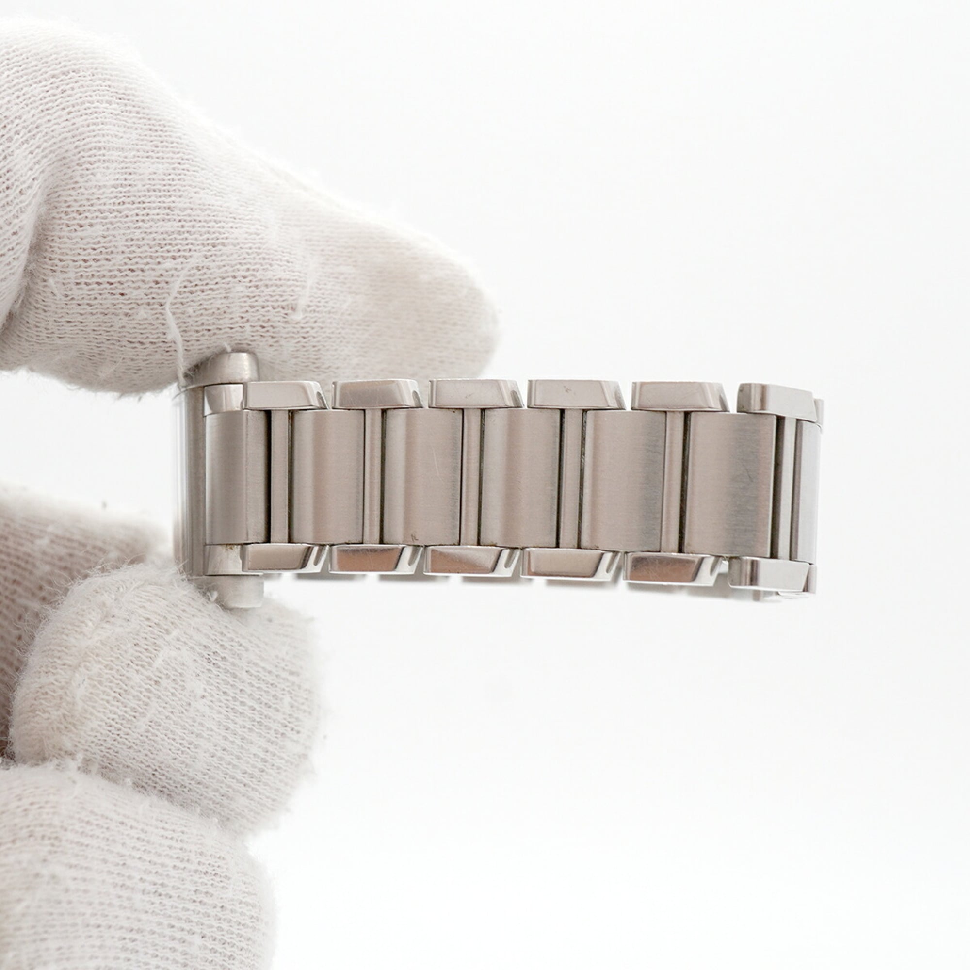 Cartier Tank Française SM W51008Q3 Ivory Dial 20mm Watch