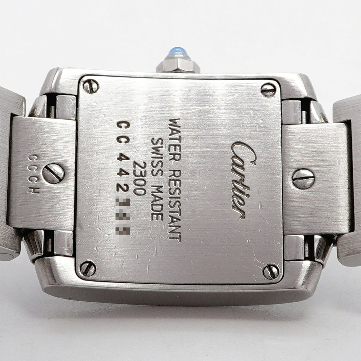 Cartier Tank Française SM W51008Q3 Ivory Dial 20mm Watch