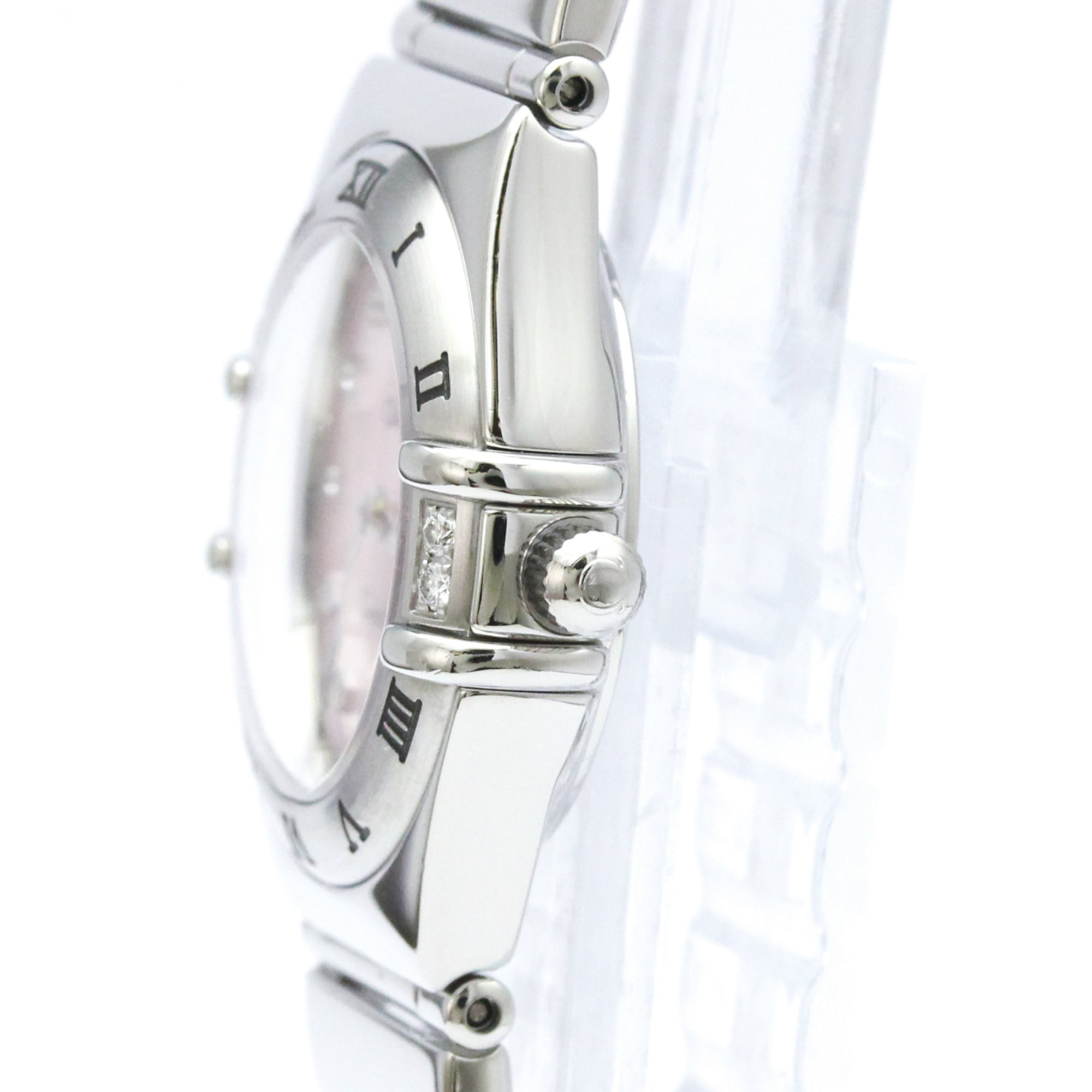 Omega Constellation 1566.66 Pink Dial 22mm Watch