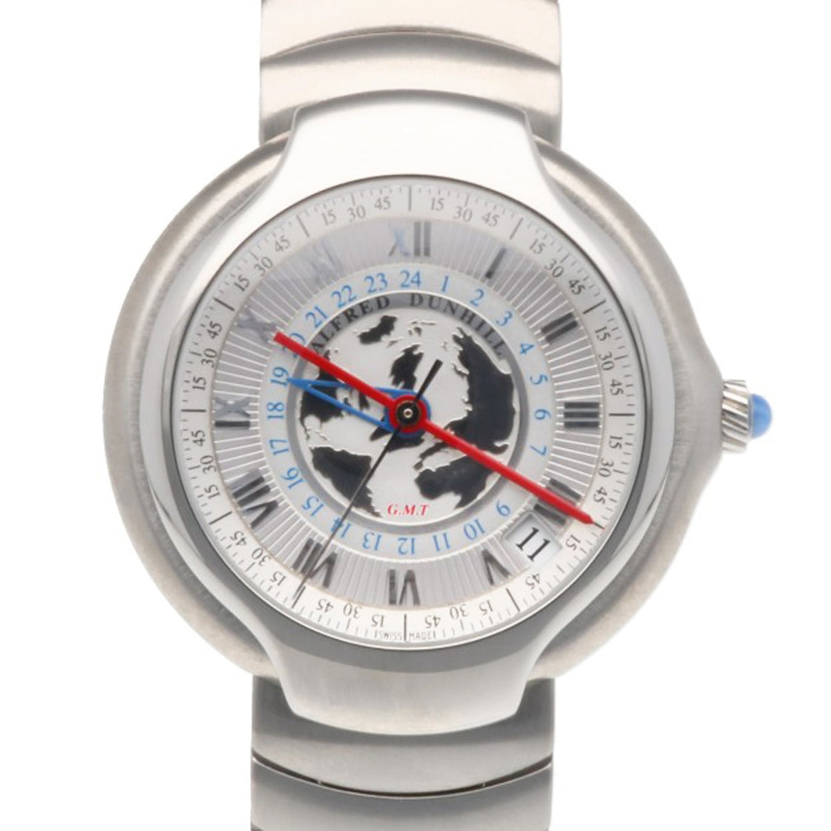 Dunhill Millennium GMT BB8023 Silver Dial 36mm Watch