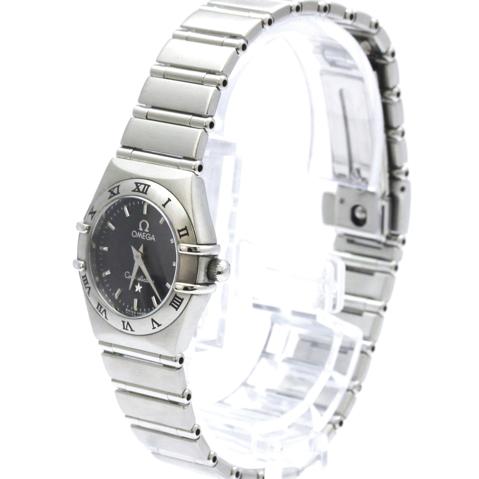 OMEGA Constellation Steel Quartz Ladies Watch 1562.40 Polished