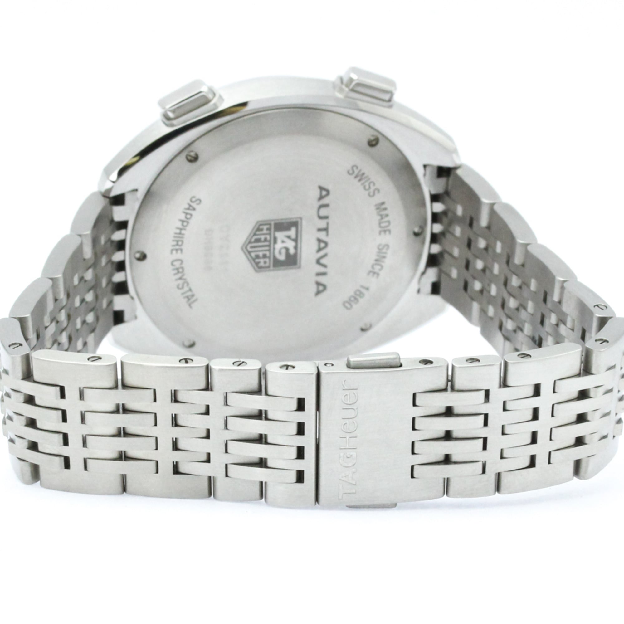 TAG HEUER Autavia Chronograaf stalen automatisch horloge CY2111