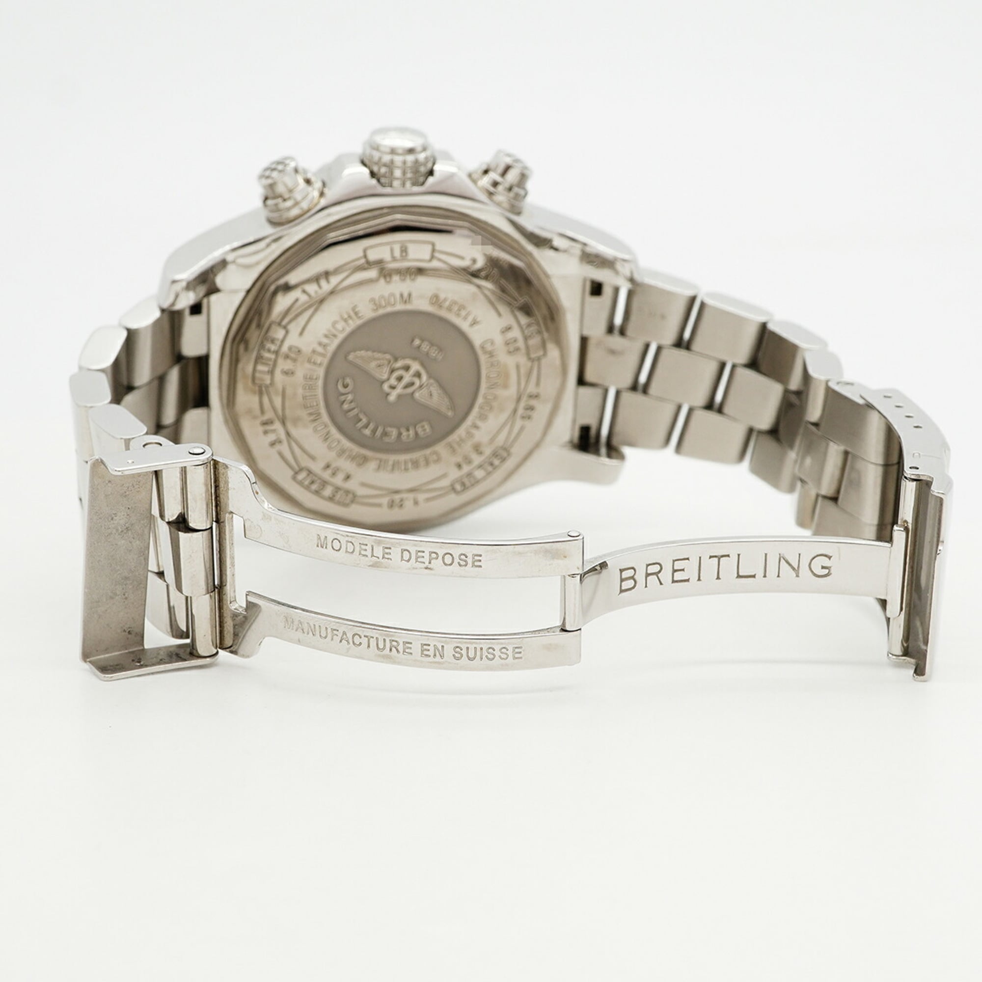 Breitling Super avanger A13370 Black Dial 48mm Watch