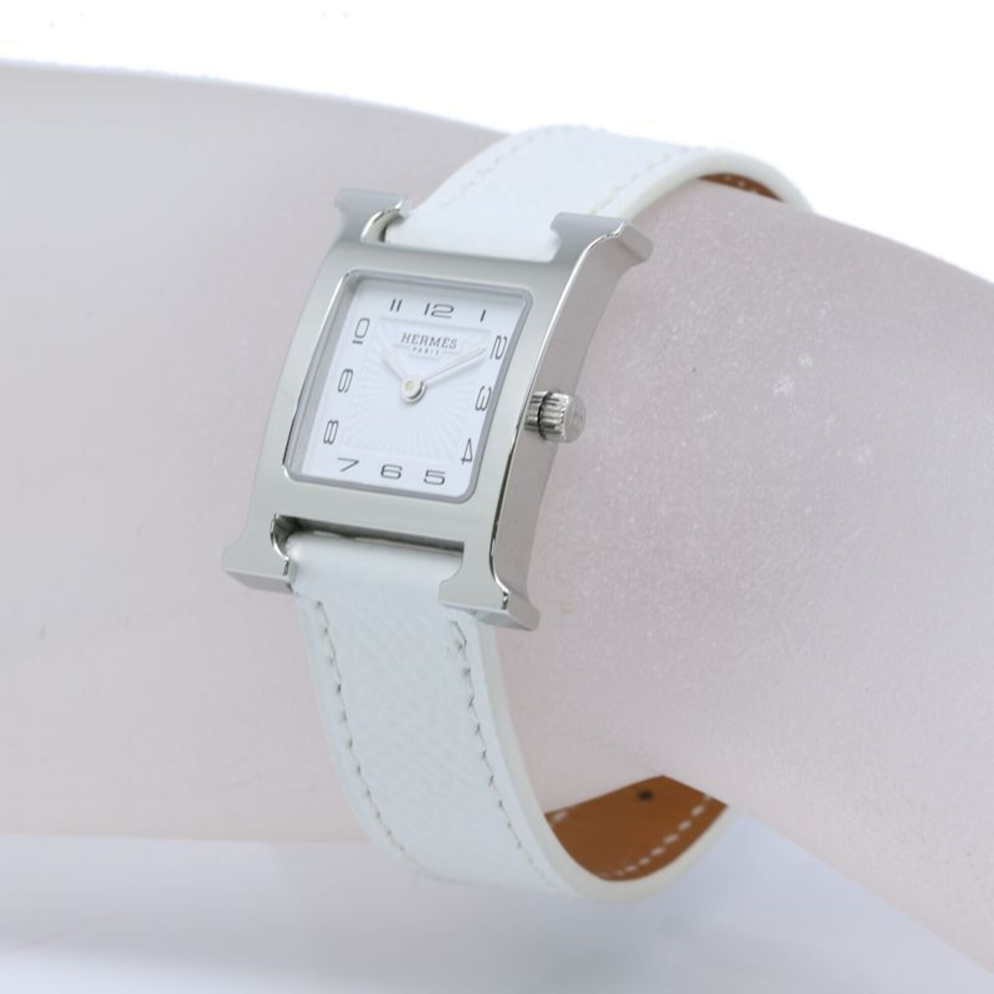 HERMES H-Watch HH1.210.131 UU01 Damenuhr Edelstahl x Epsom 40438