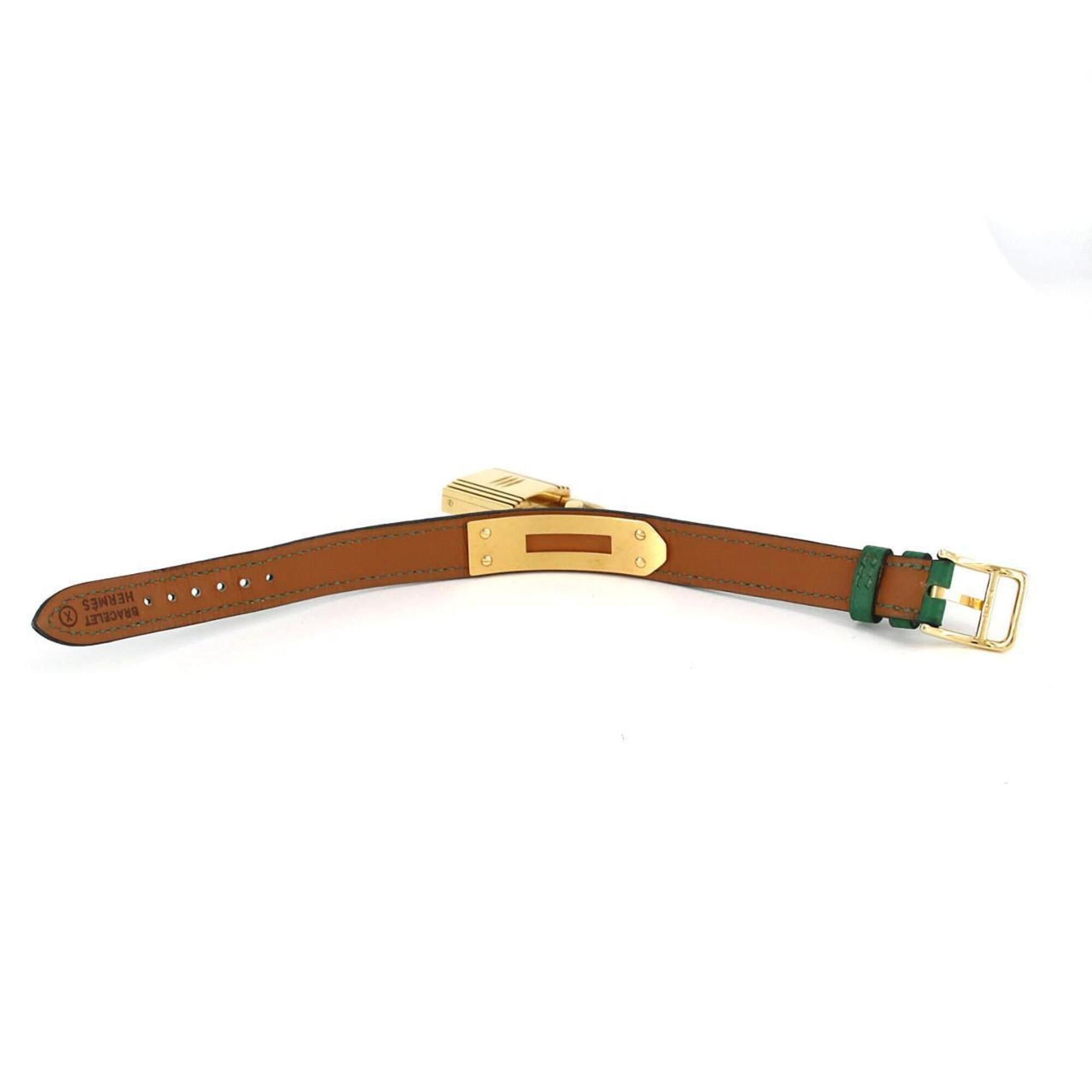Hermes Kelly KE1.201 Gold Dial 20mm Watch