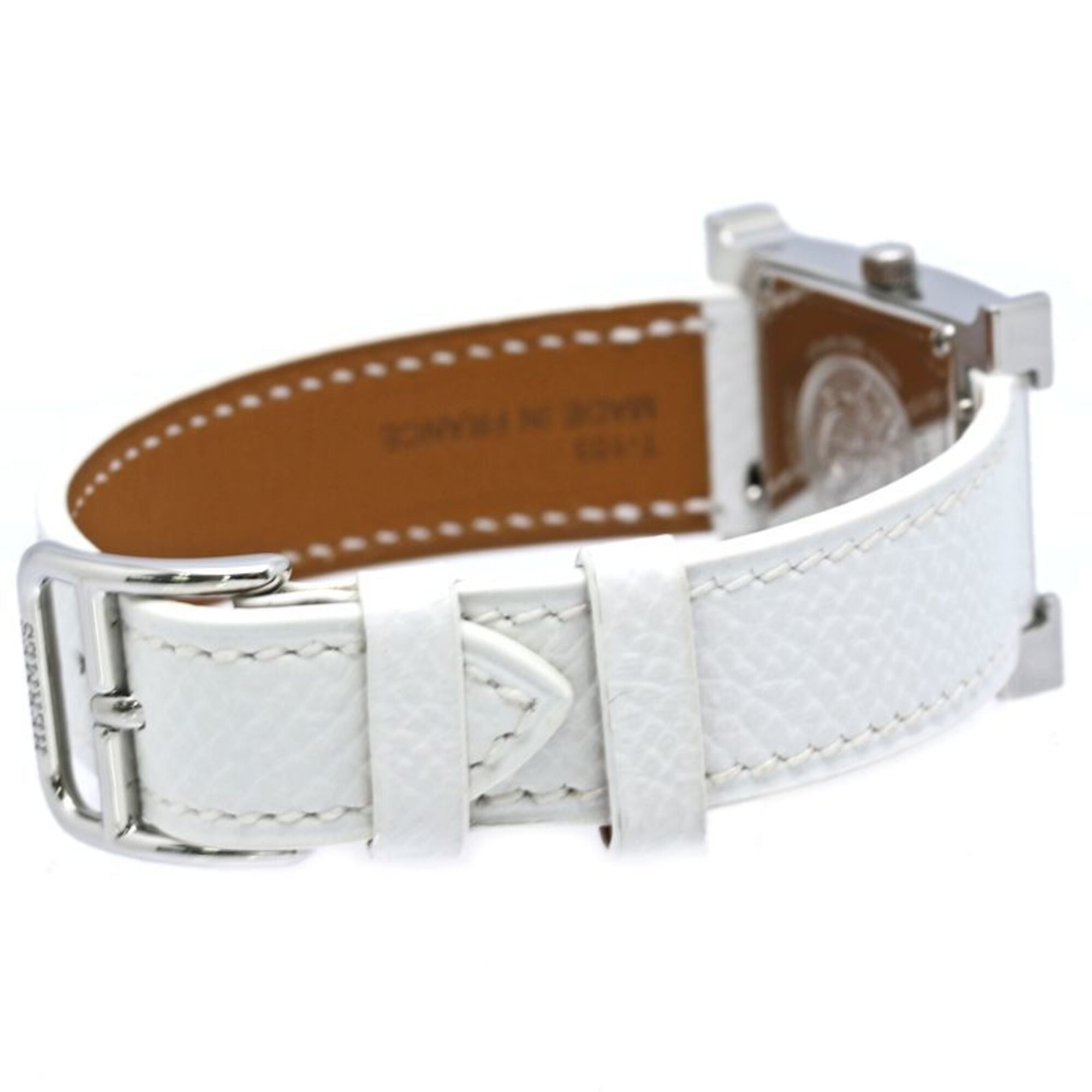 HERMES H-Watch HH1.210.131 UU01 Damenuhr Edelstahl x Epsom 40438