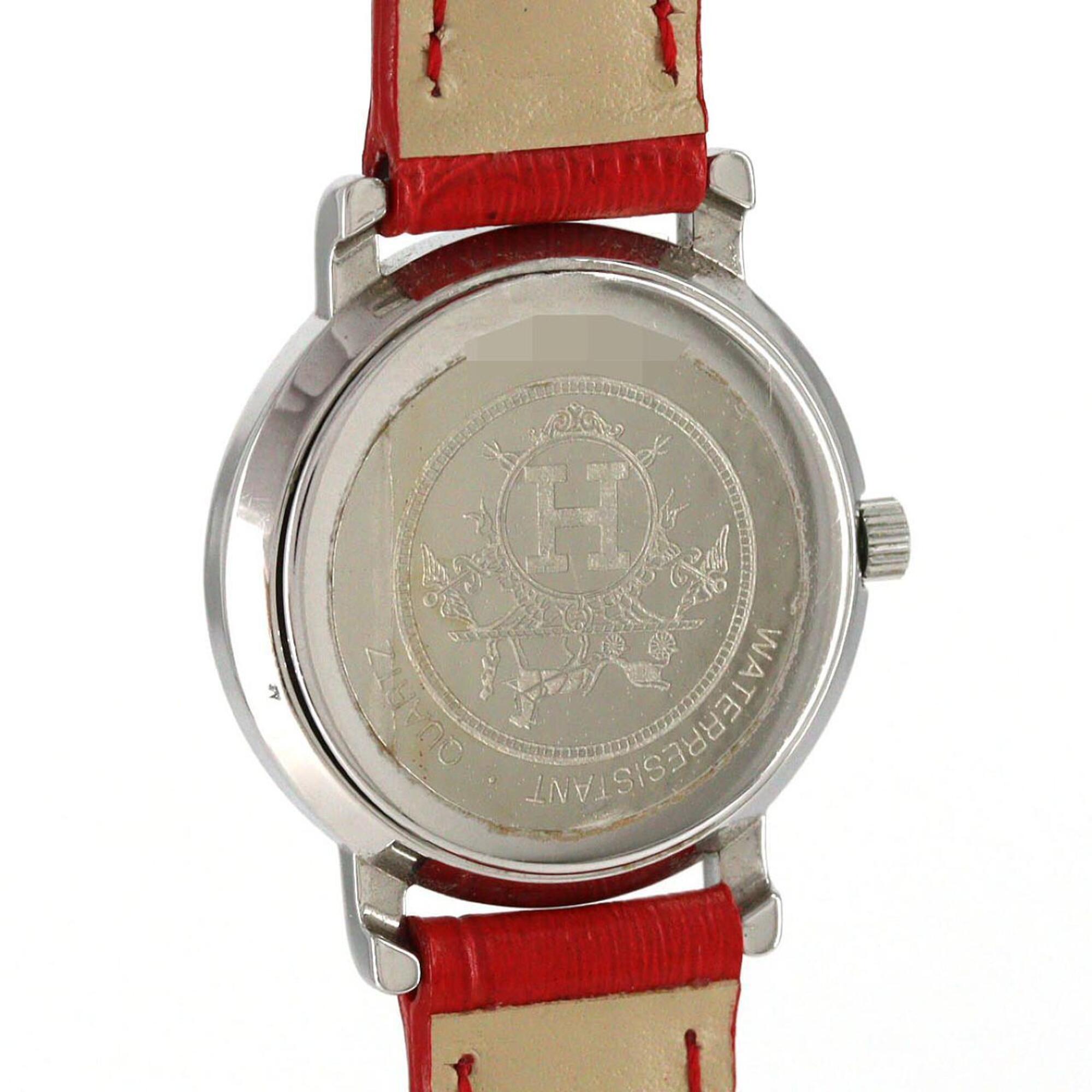 Hermes Sellier GZl1jdre White Dial 24mm Watch