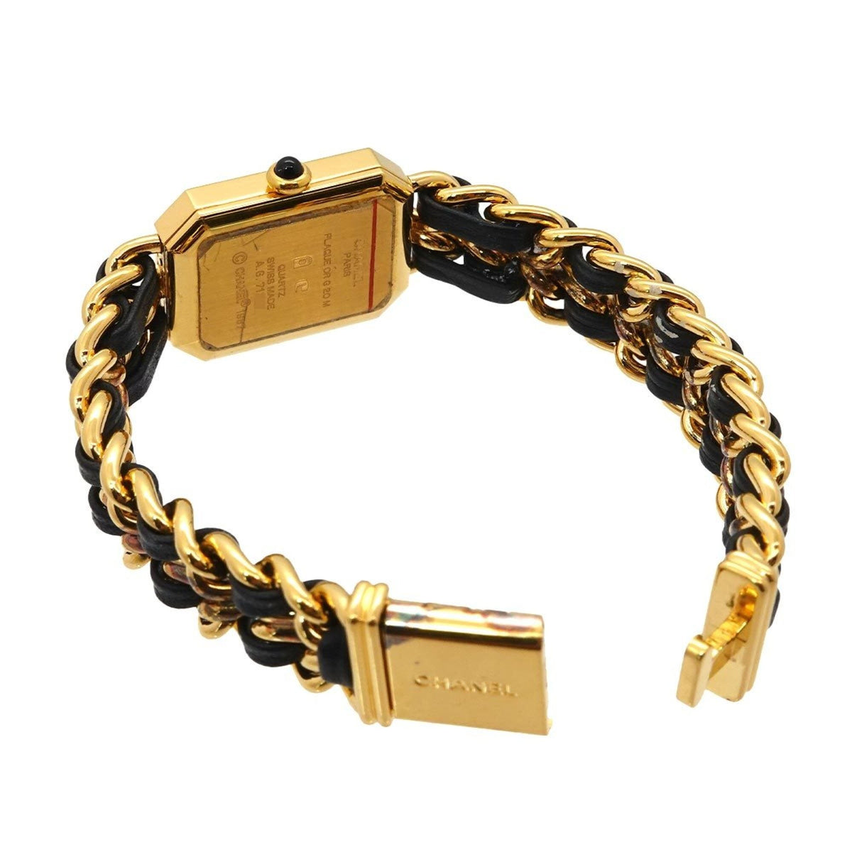 Chanel Première Large Size H0001 Black Dial 20mm Watch