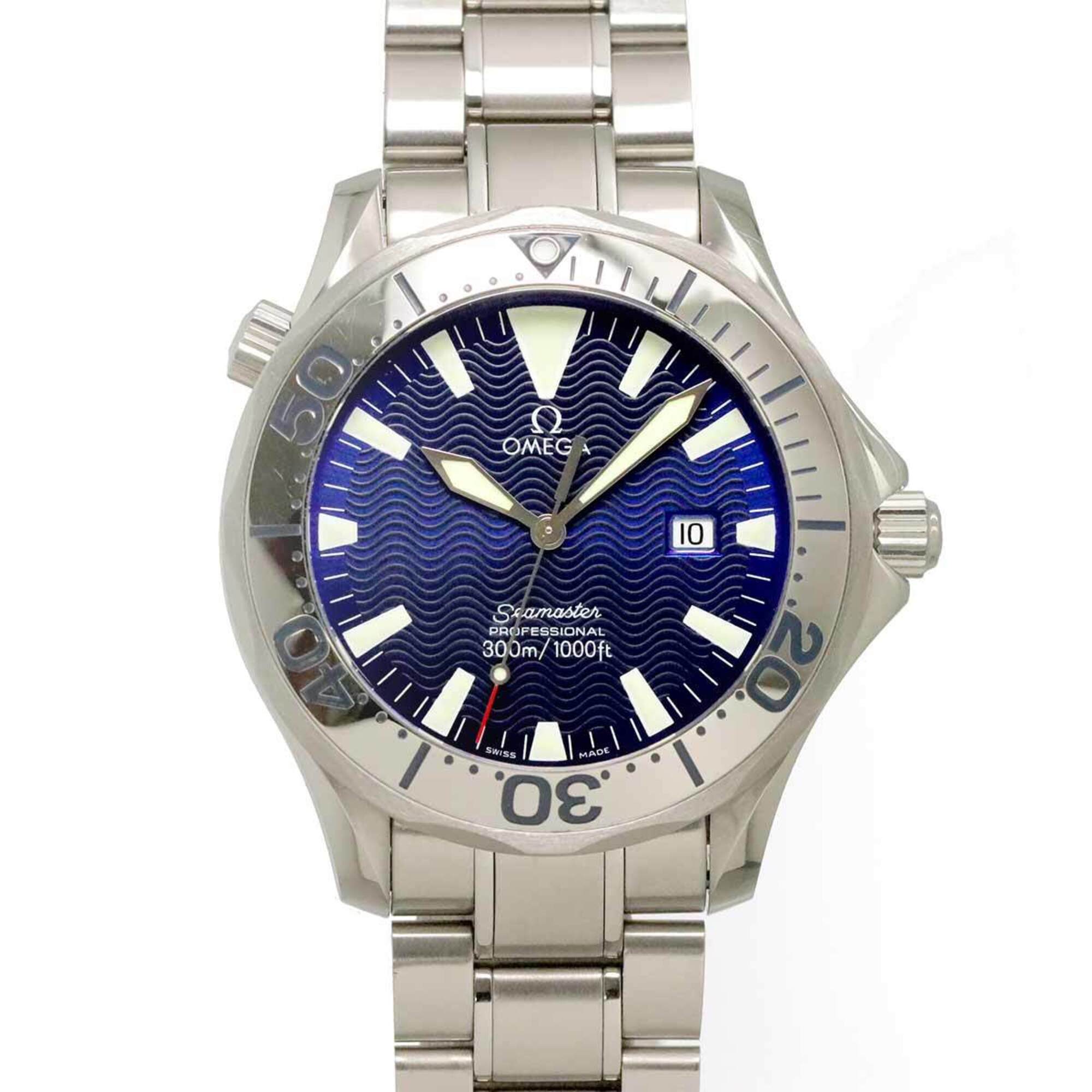 Montre Omega Seamaster 300 Professional 2265 80 Bleu, cadran de 41 mm
