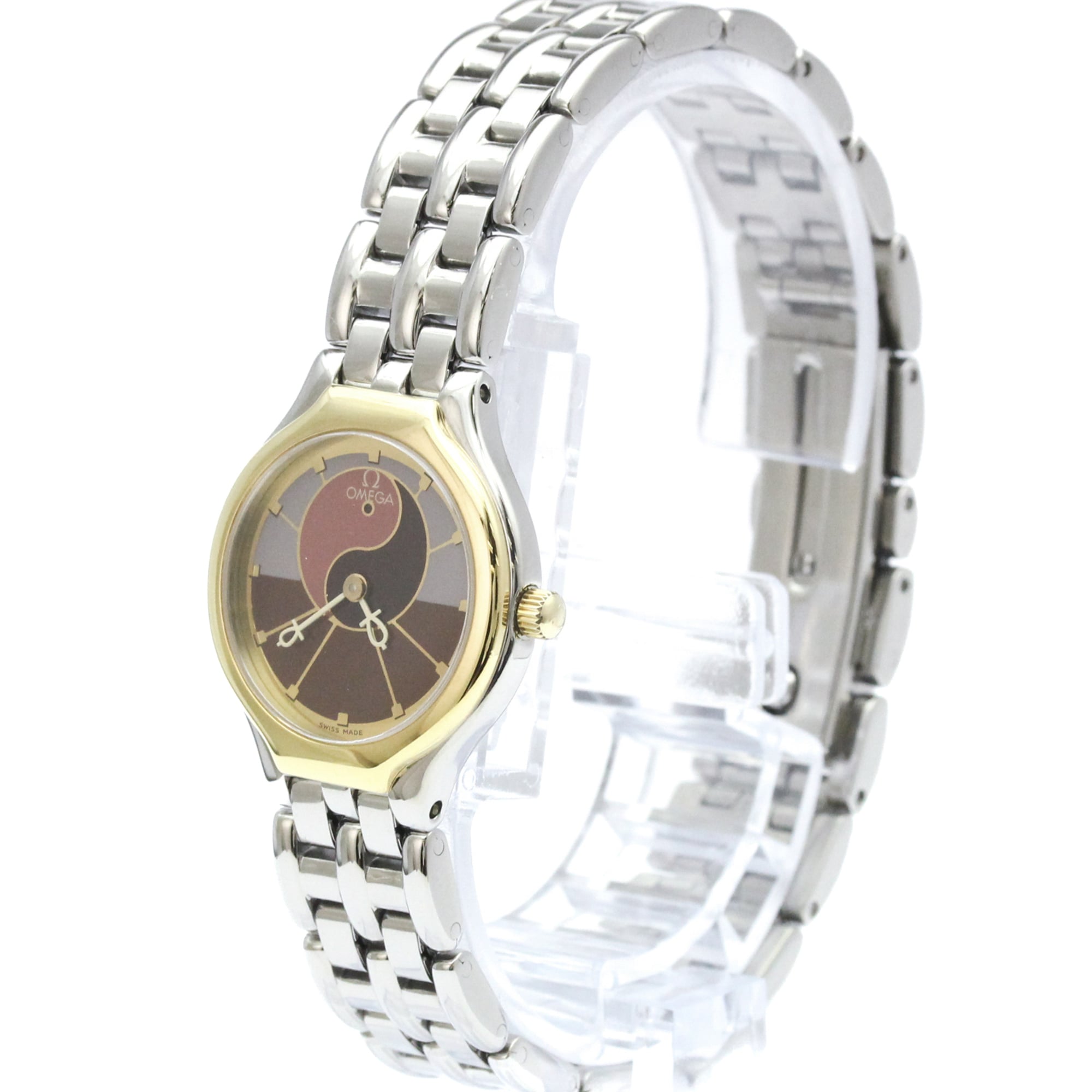 Omega De Ville 7.950.901 Red Dial 23mm Watch
