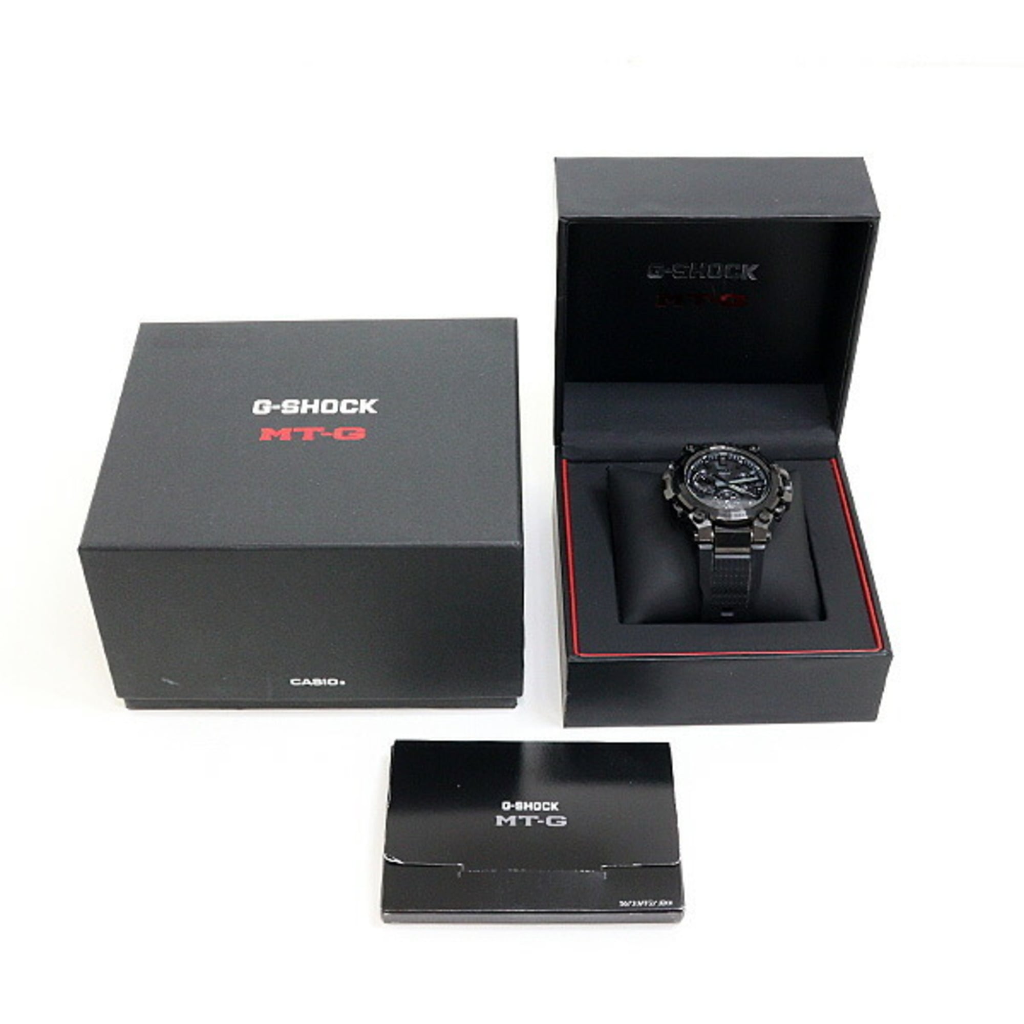 CASIO G-Shock Men's Watch MTG-B3000B-1AJF Tough Solar 20 ATM Water Resistant Black Dial