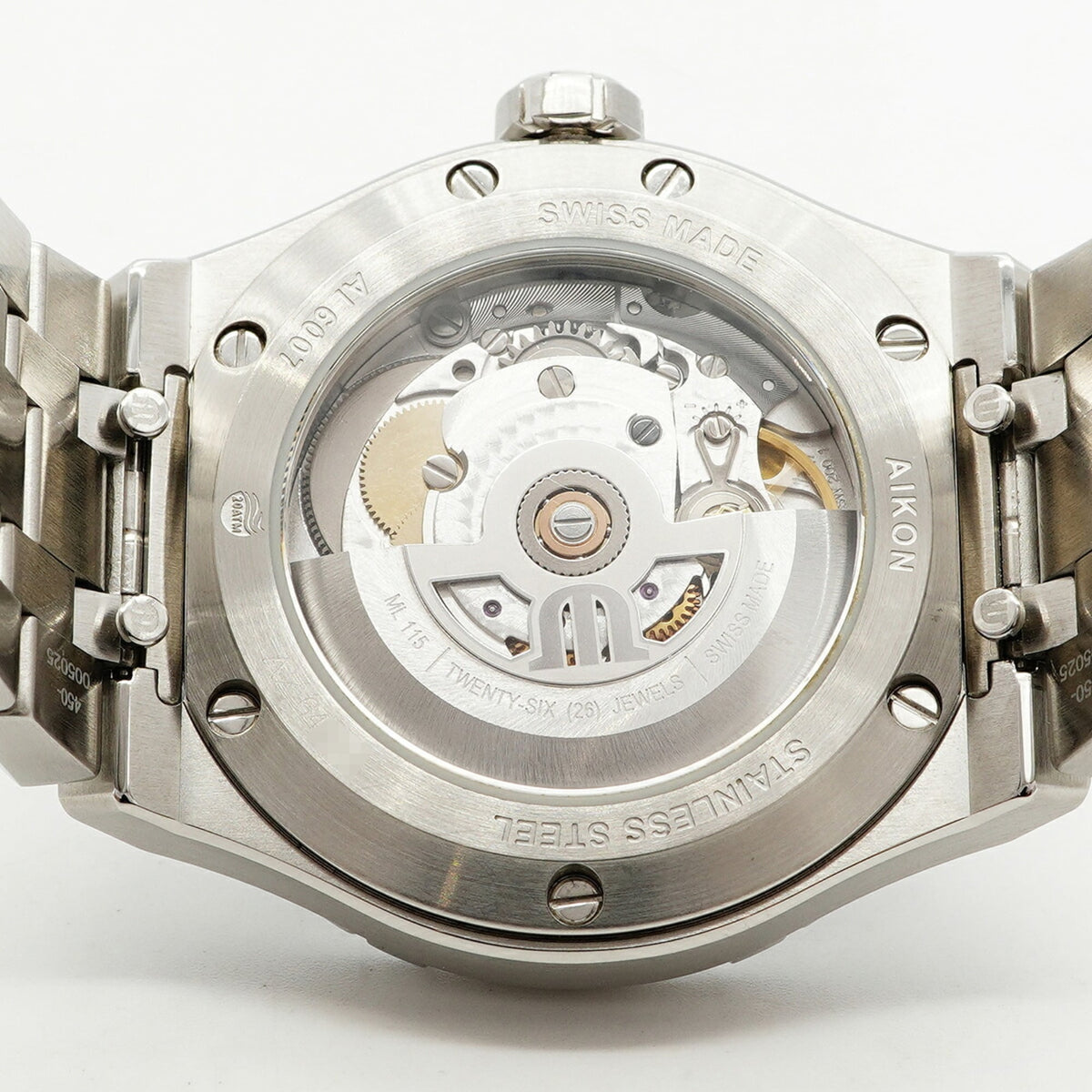 Maurice Lacroix Aikon AI6007-SS002-230-1 Gray Dial 38mm Watch