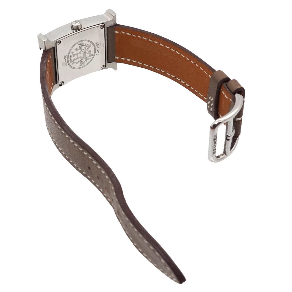 Hermes H- Silver Dial 21mm Watch