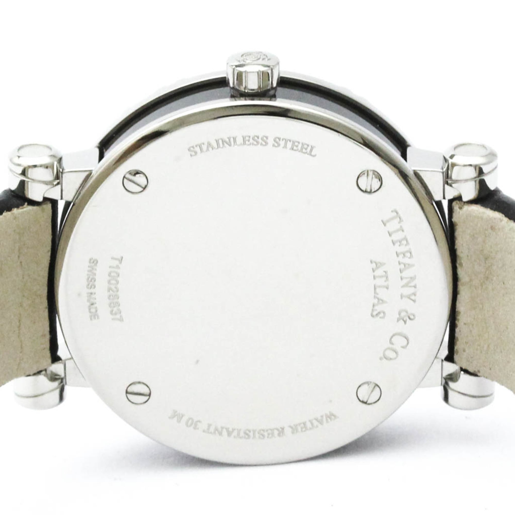 TIFFANY Atlas Ceramic Steel Quartz Watch Z1300.11.11A10A41A Polished